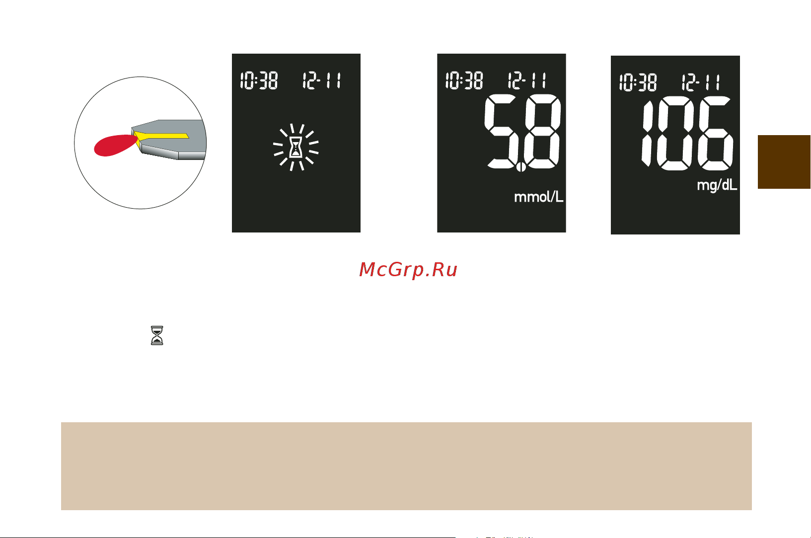 Accu-Chek Performa Nano (Перформа Нано) [24/85] Примечание