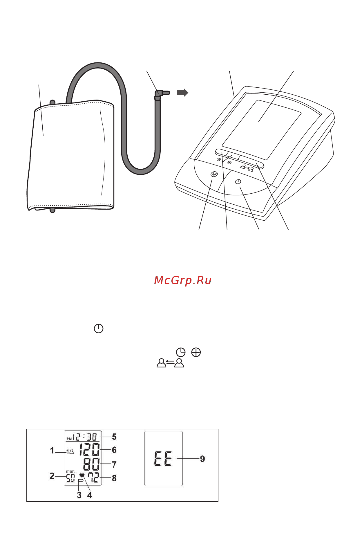 Beurer BM16 [4/9] Описание аппарата