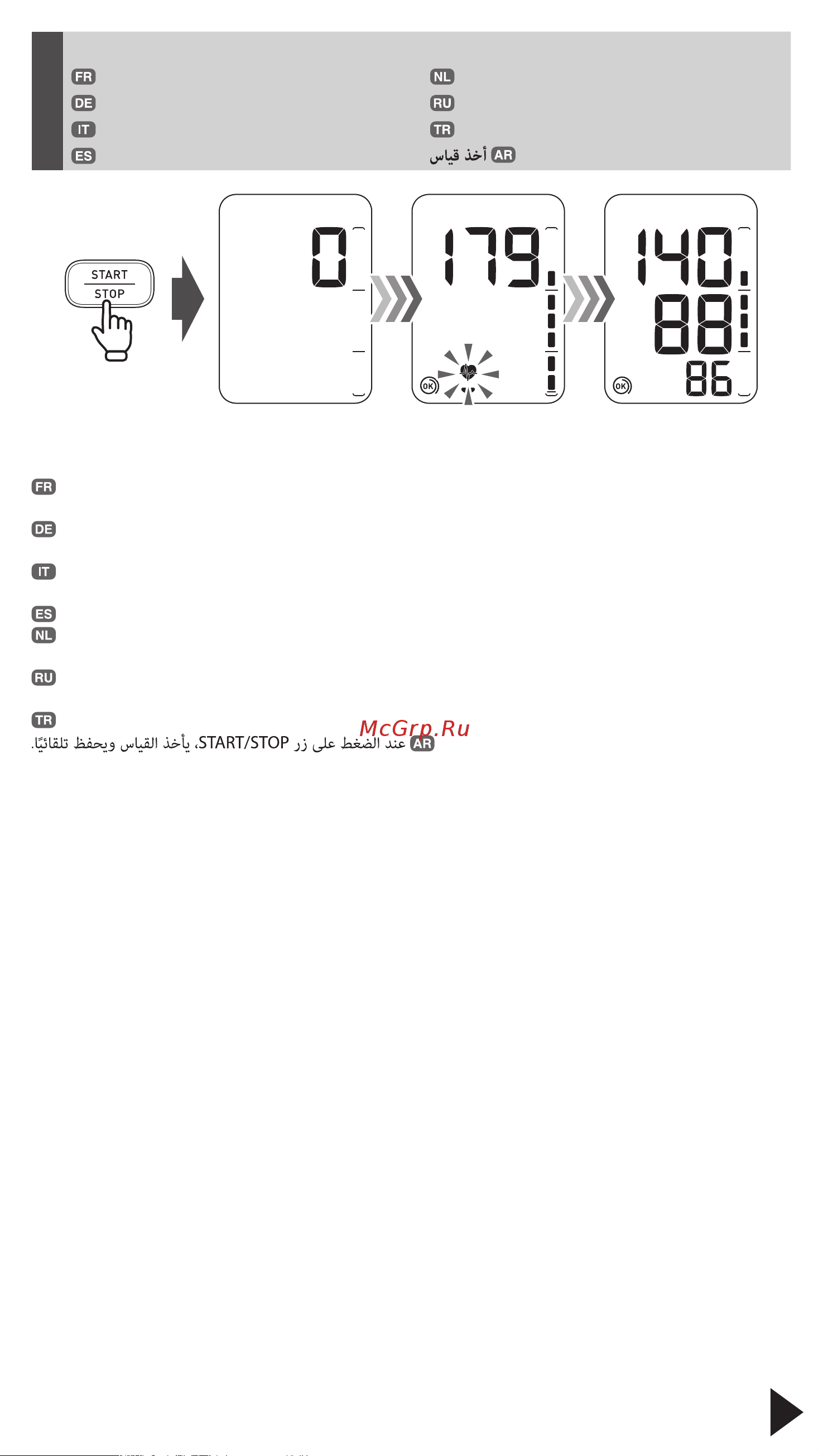 Omron M2 (HEM-7121-E) [8/14] Taking a measurement