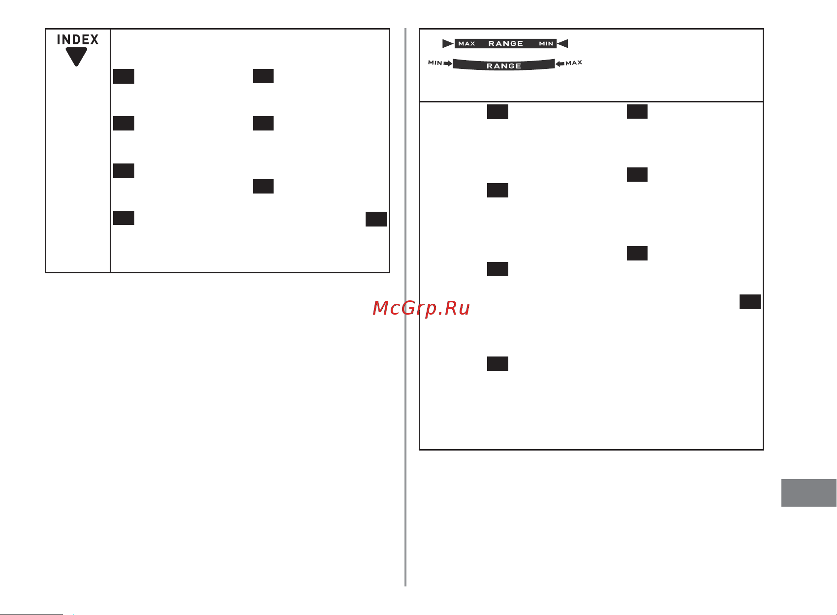 Omron M3 (HEM-7154-E) [15/20] Range indicator of arm circumferences to help selection of the correct cuff size