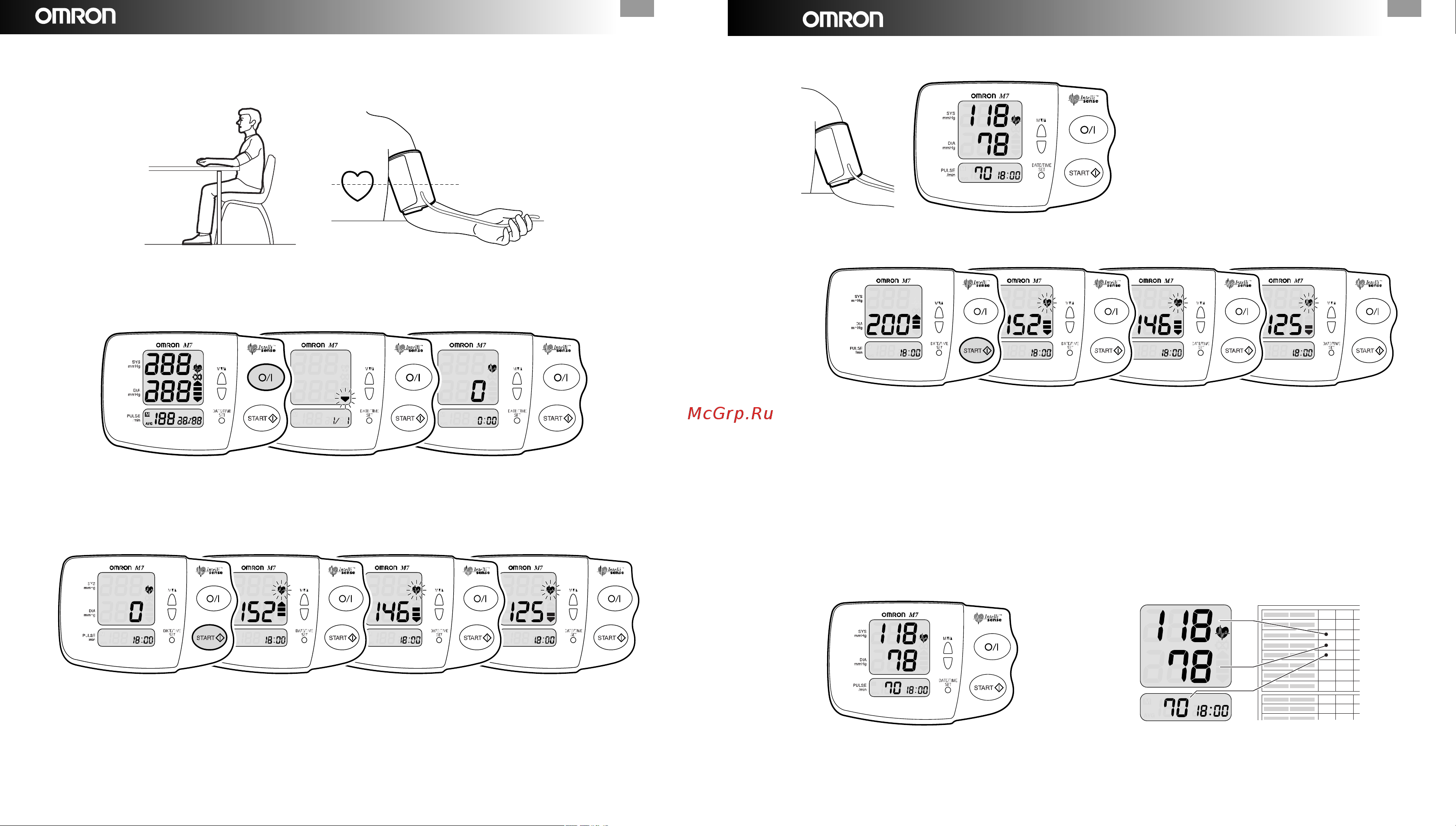 Omron M7 (НЕМ-780-Е) Руководство по эксплуатации онлайн [6/15] 732043