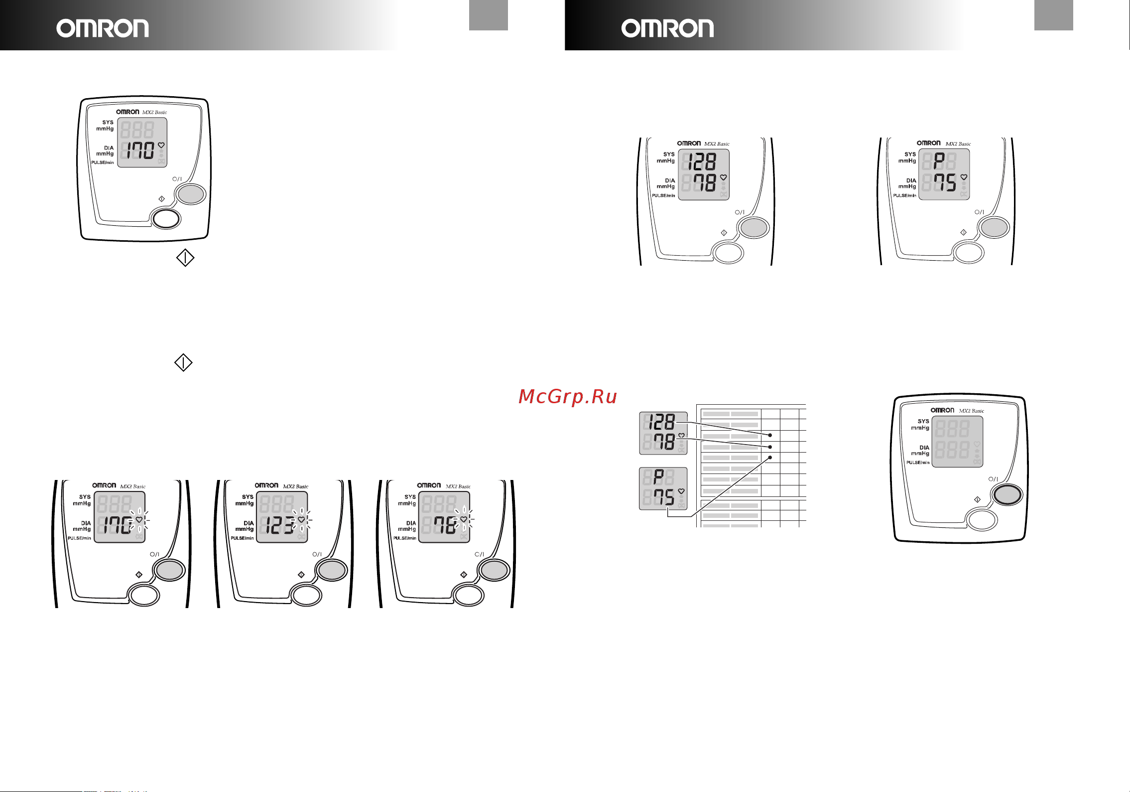 Omron MX2 Basic (HEM-742-E2) [6/15] Mx2 basic mx2 basic