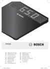 Bosch PPW1010 Руководство по эксплуатации
