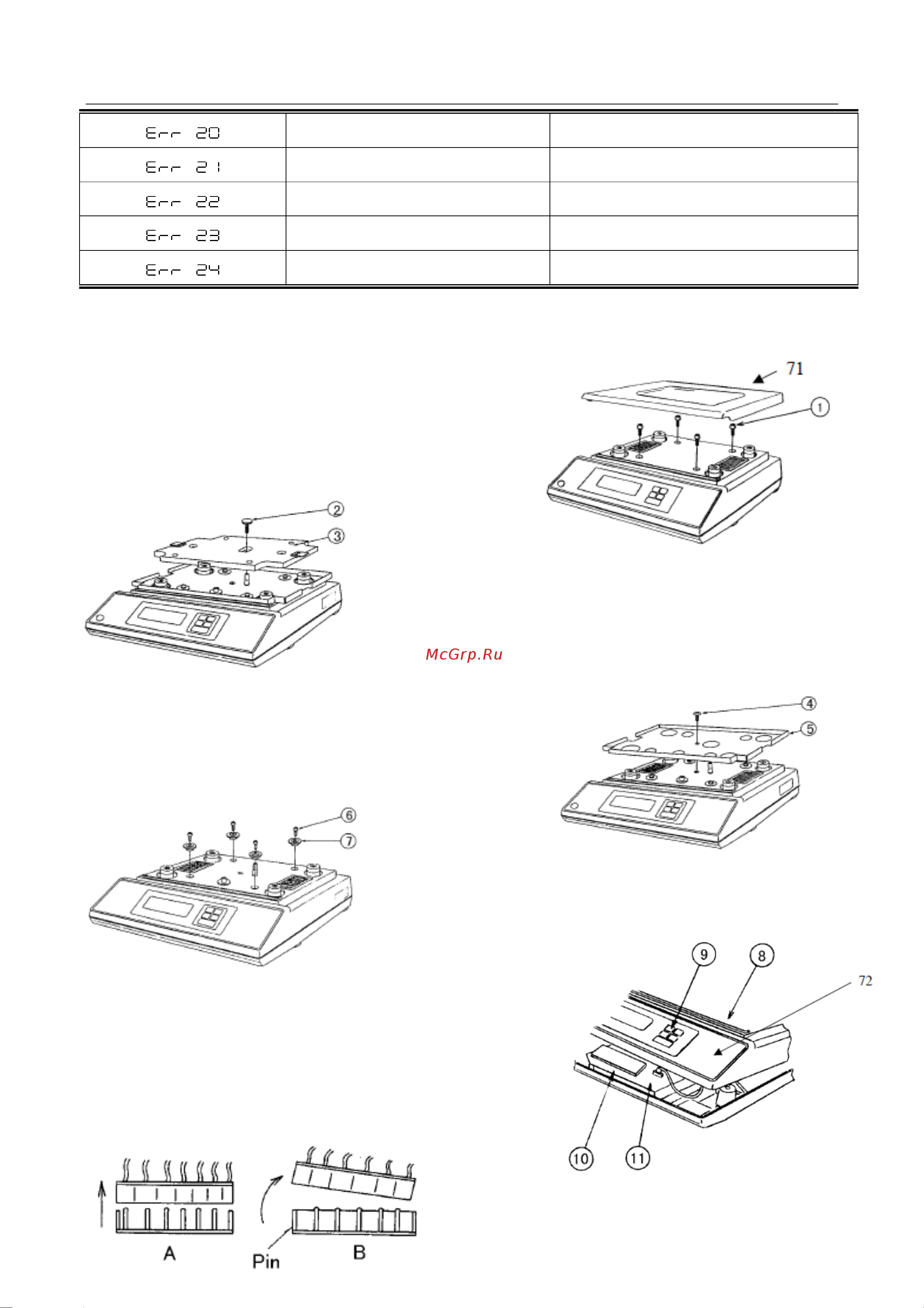 CAS CBX 12KH OB0UBX123GCI0501 [78/95] Техническое обслуживание