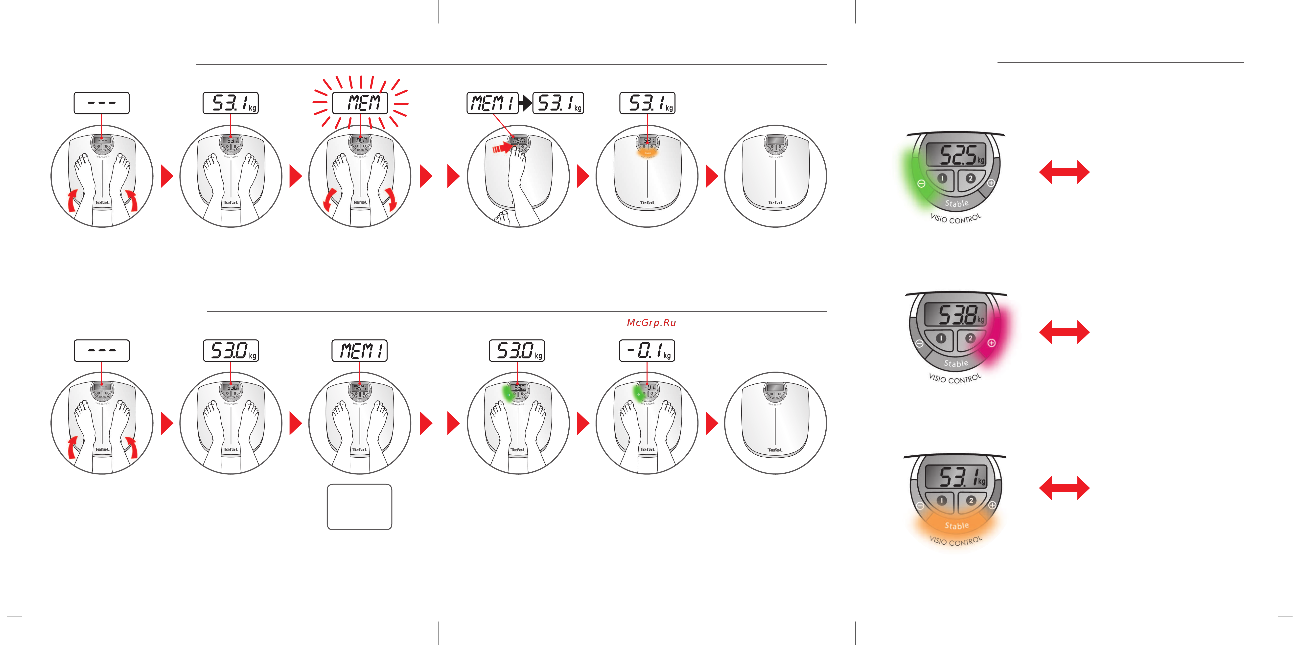 Tefal PP6048B9 EVOLIS GLASS [5/5] Visio control