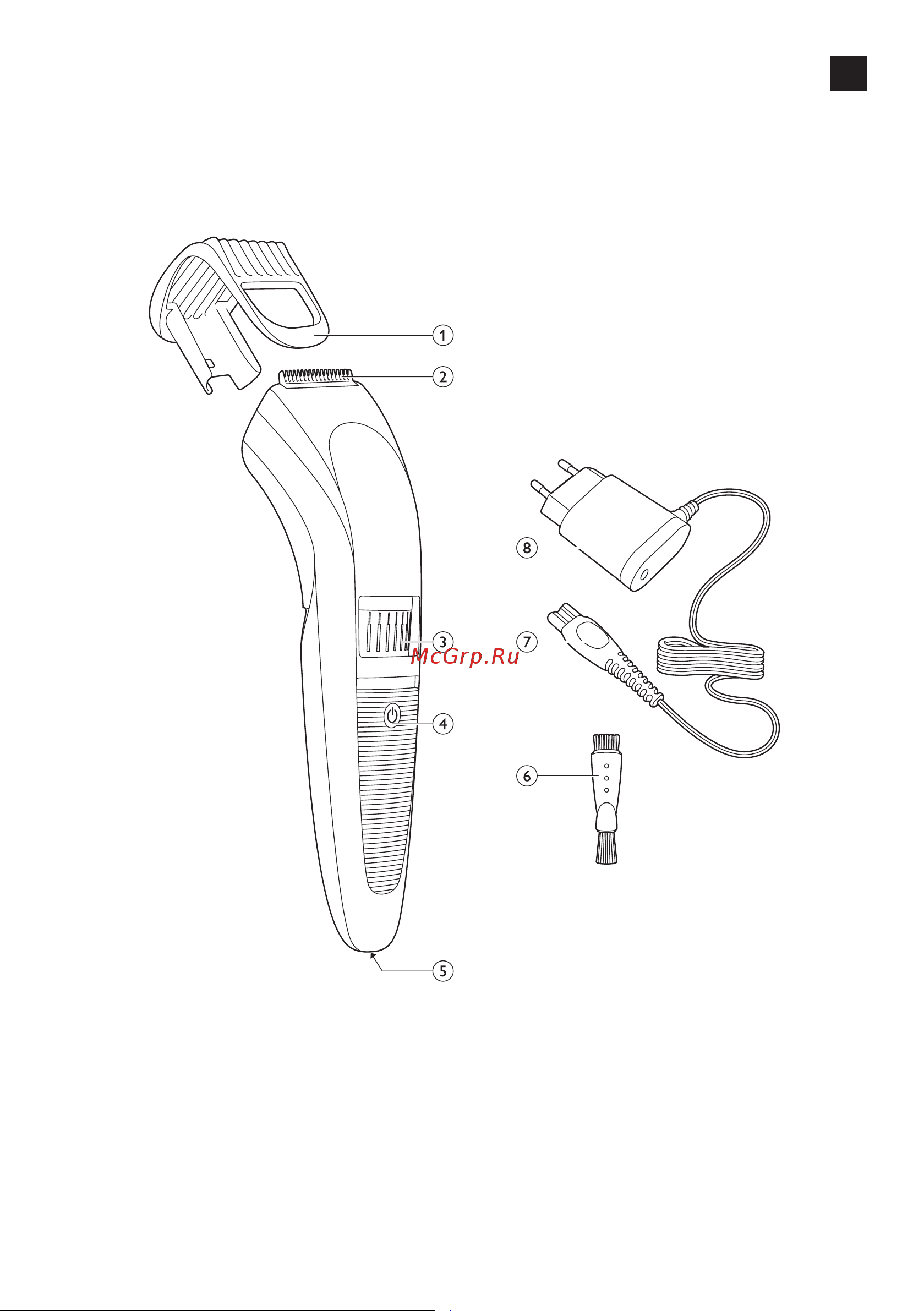 Philips QT4005 Руководство по эксплуатации онлайн [2/10] 732601