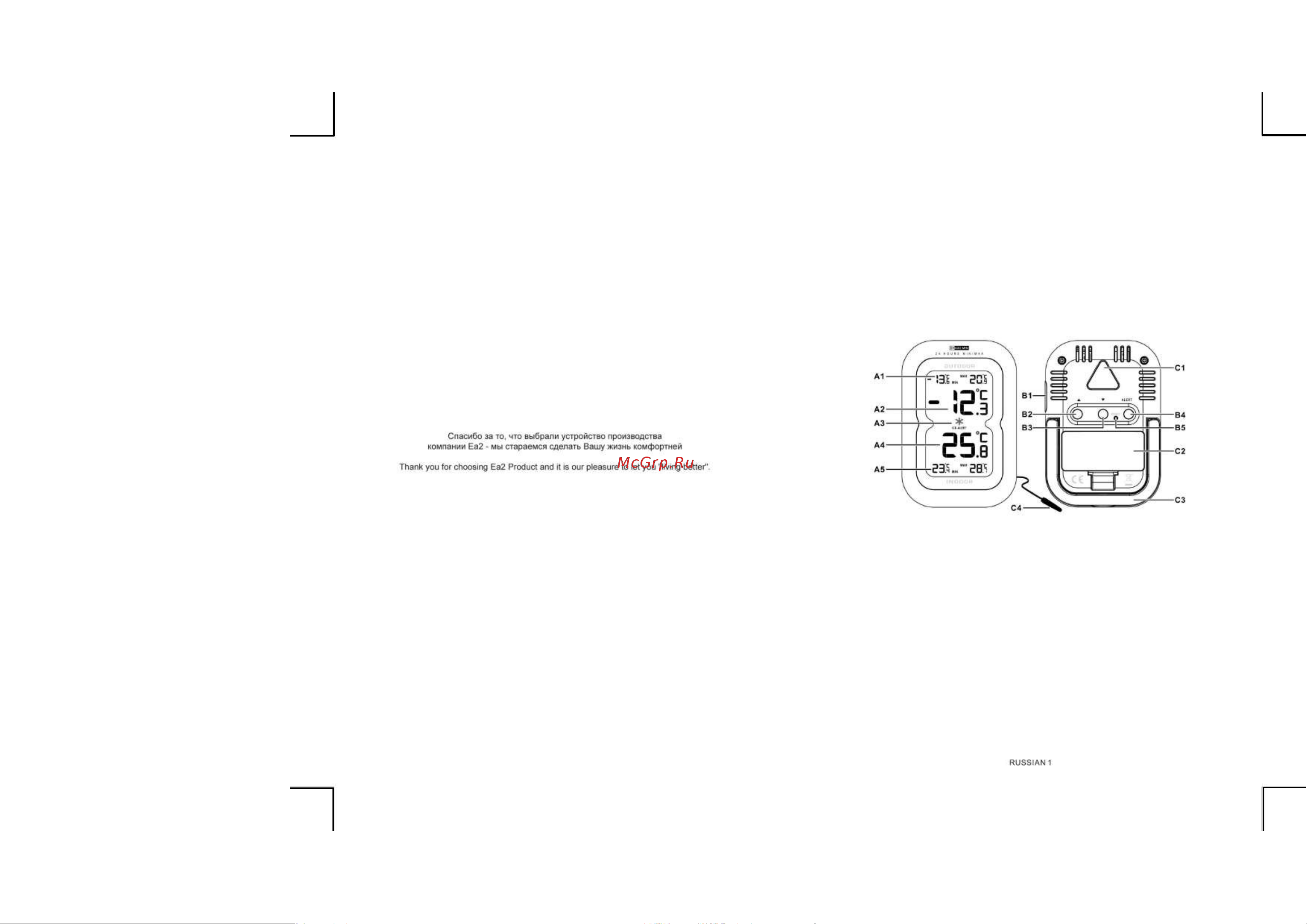 Ea2 OT300 [2/10] Основные элементы устройства