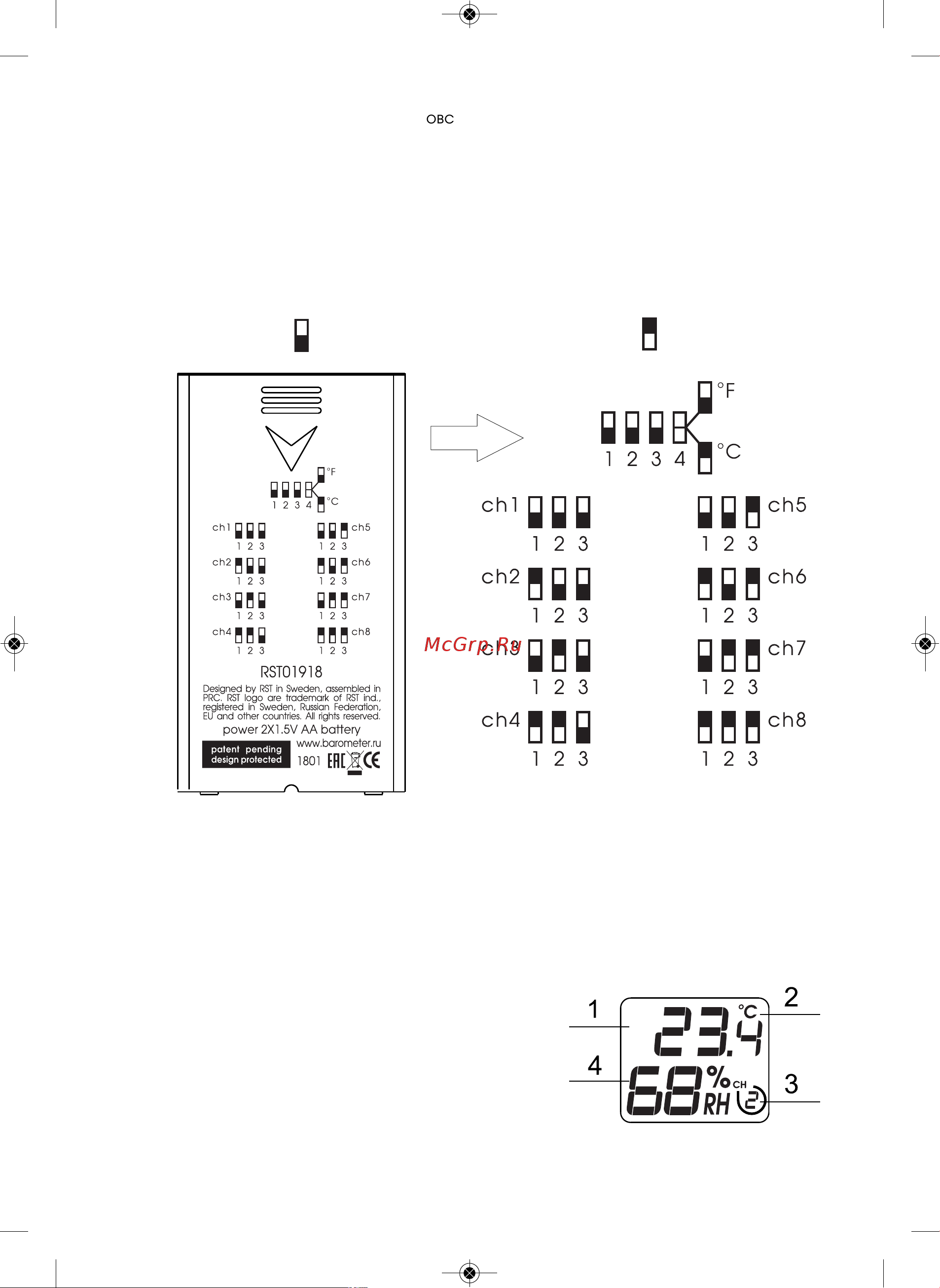 RST 01938 (meteoscan 938PRO) [4/28] Page 3