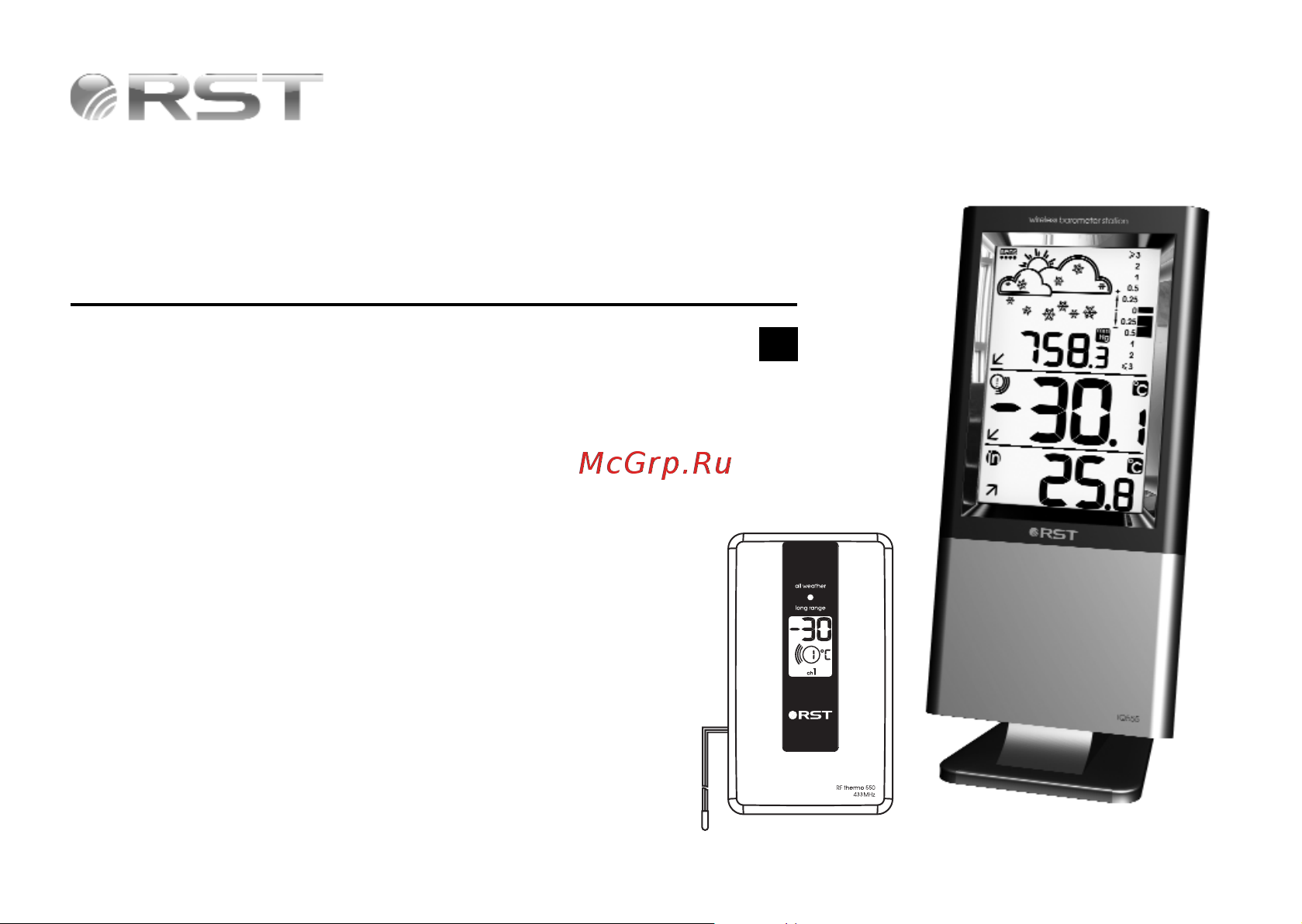 RST 02555 (meteo link IQ555) [14/28] Instruction manual