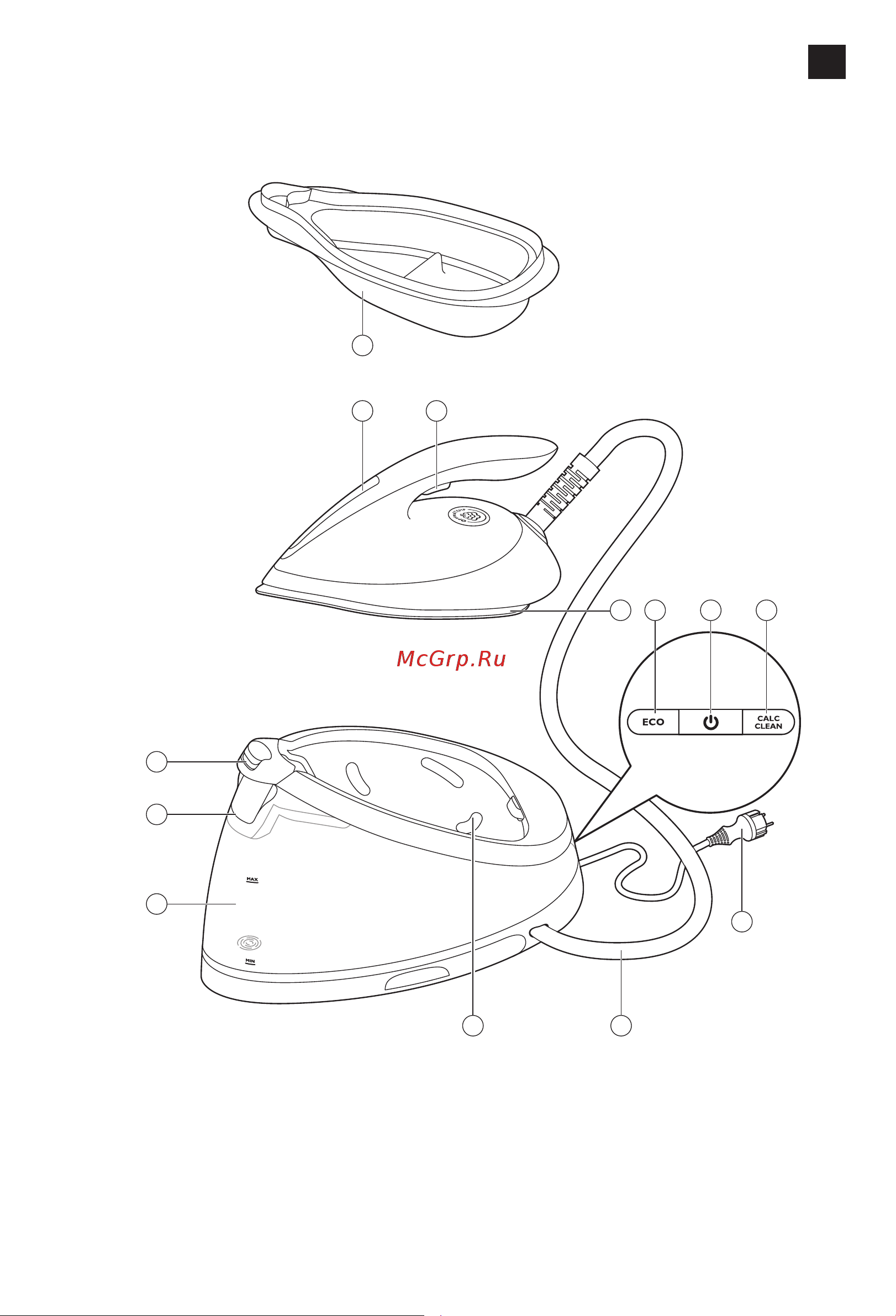 Philips GC7036 Руководство по эксплуатации онлайн [3/108] 733008