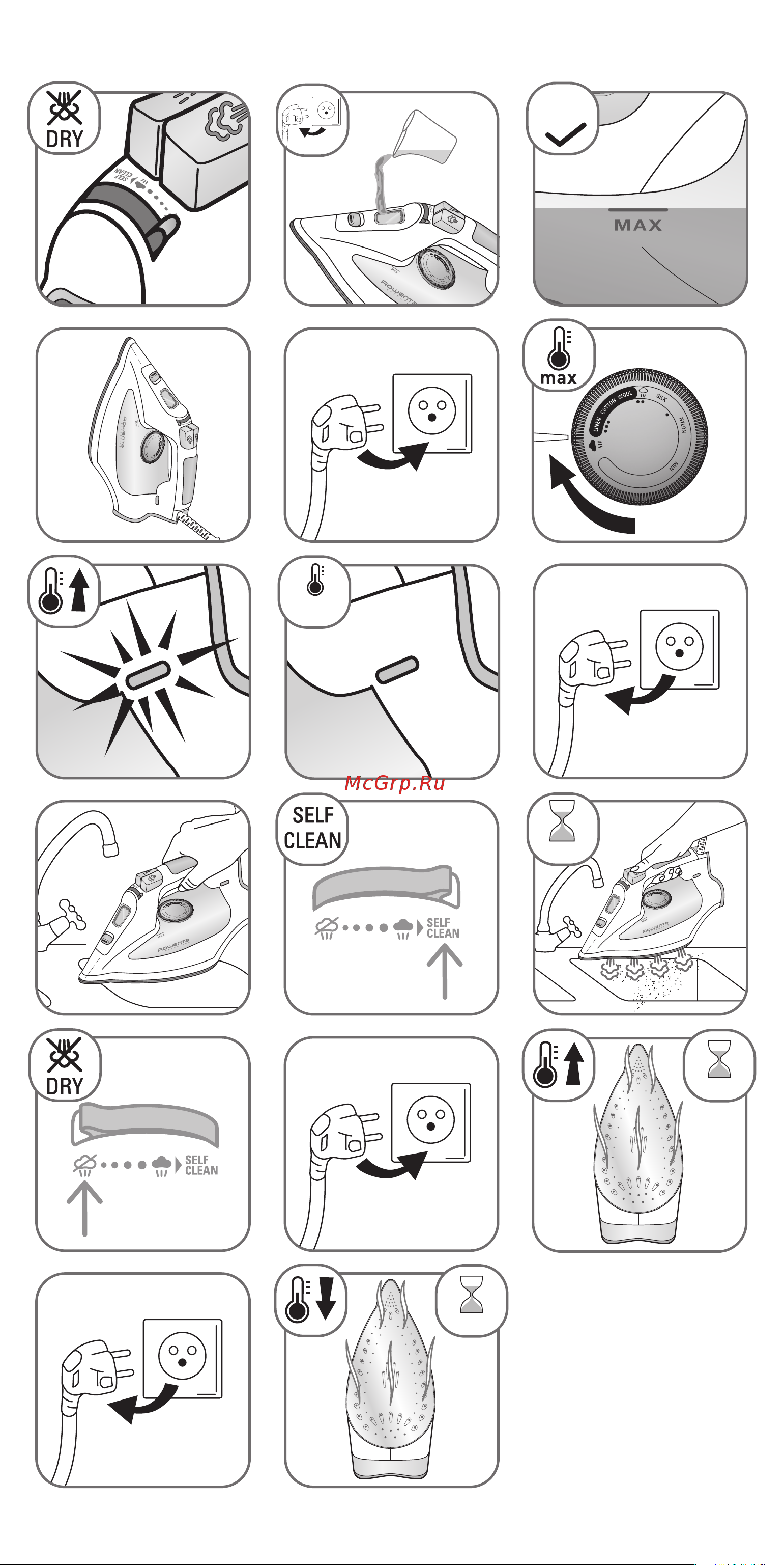 Rowenta DW1020D2 EFFECTIVE [10/72] Self cleaning every 2 weeks