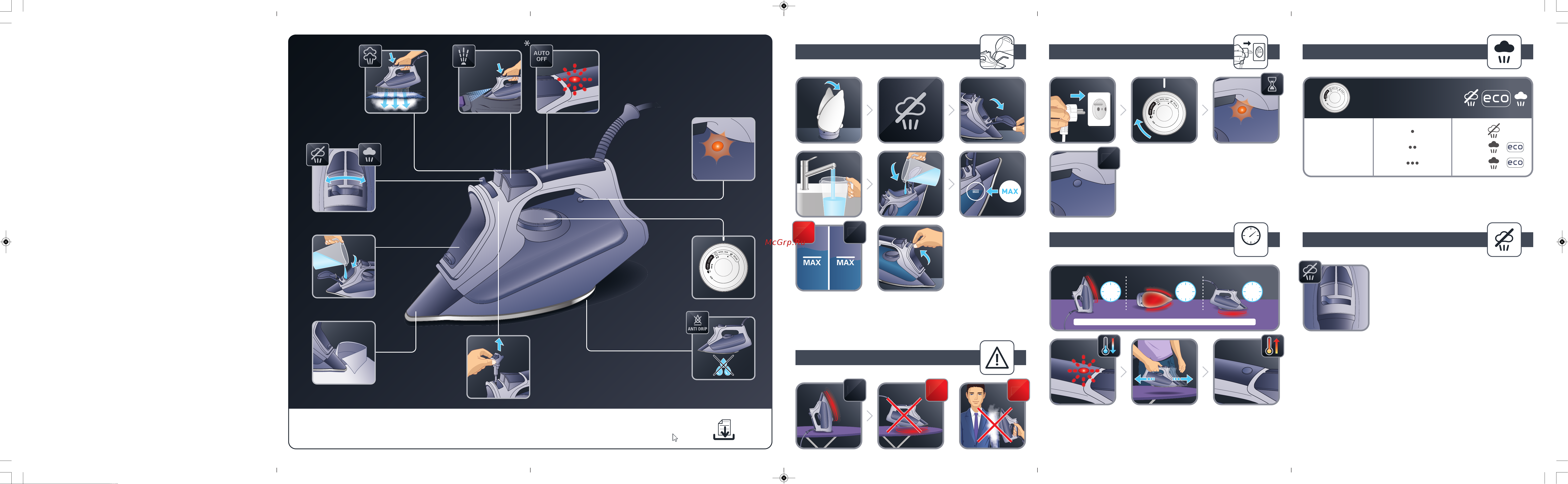 Rowenta DW2130D1 EFFECTIVE Руководство по эксплуатации онлайн