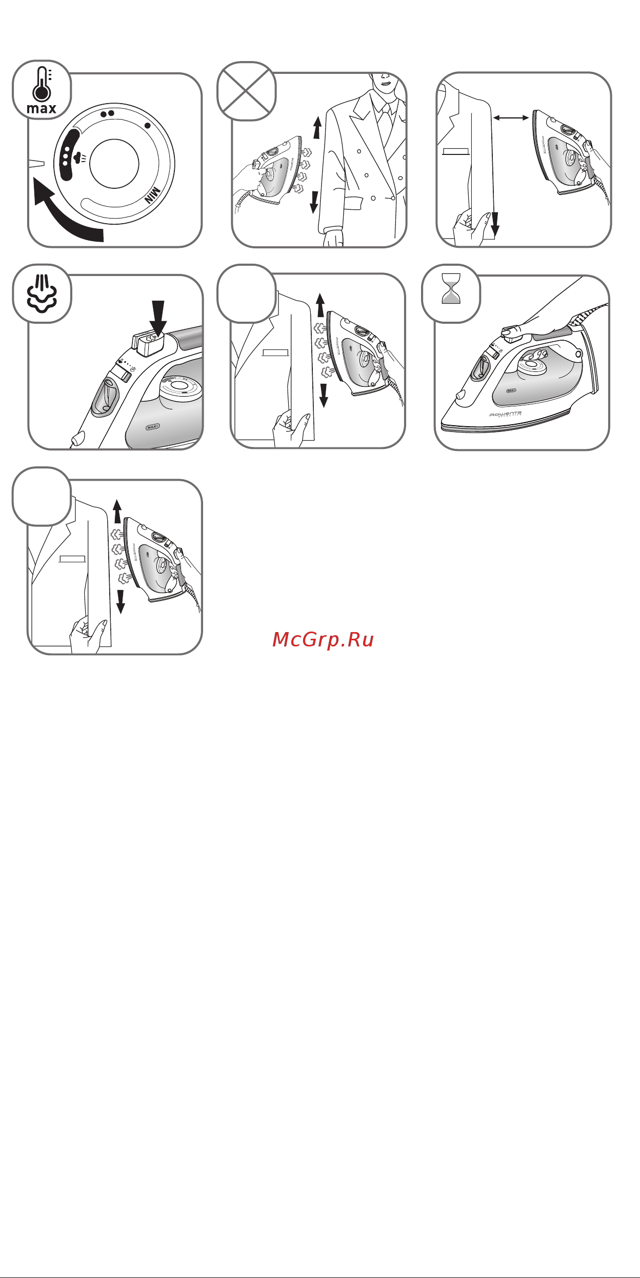 Rowenta DX1200 EFFECTIVE [8/96] Vertical steam
