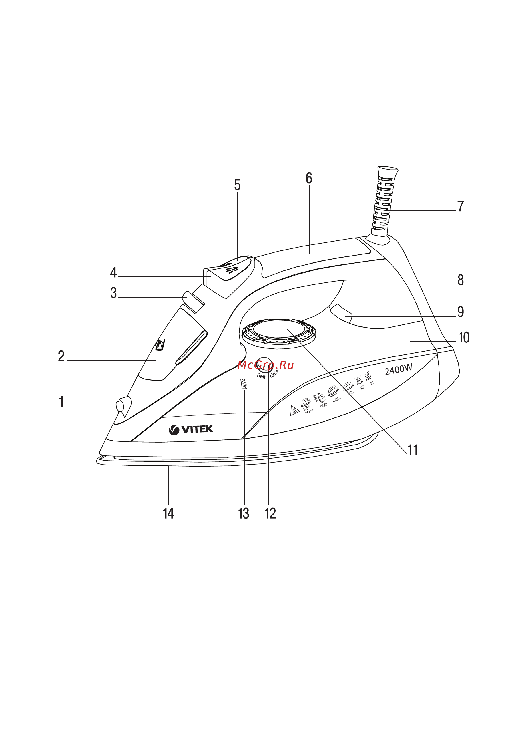 Vitek VT-8317 Руководство по эксплуатации онлайн [2/32] 733312