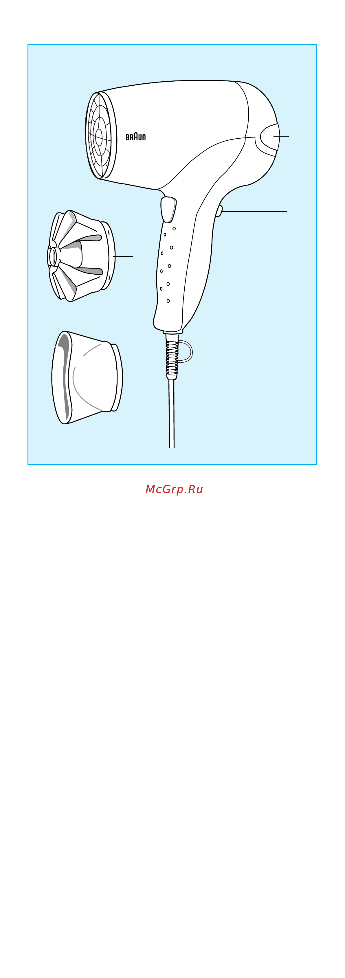 Braun B 1200 Руководство по эксплуатации онлайн [3/22] 733336