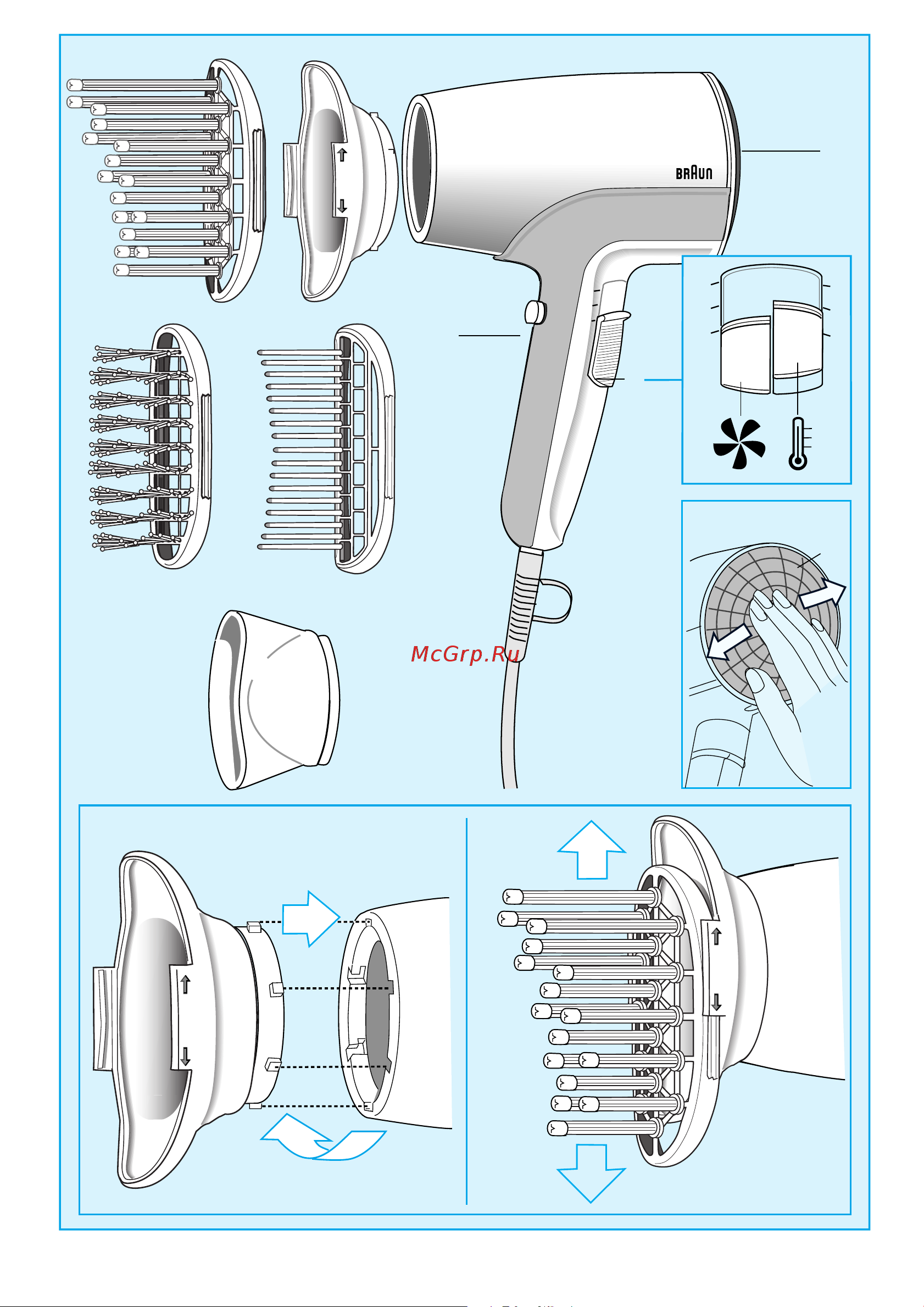 Braun CPSC 1800 V3 MN Руководство по эксплуатации онлайн [3/34] 733343