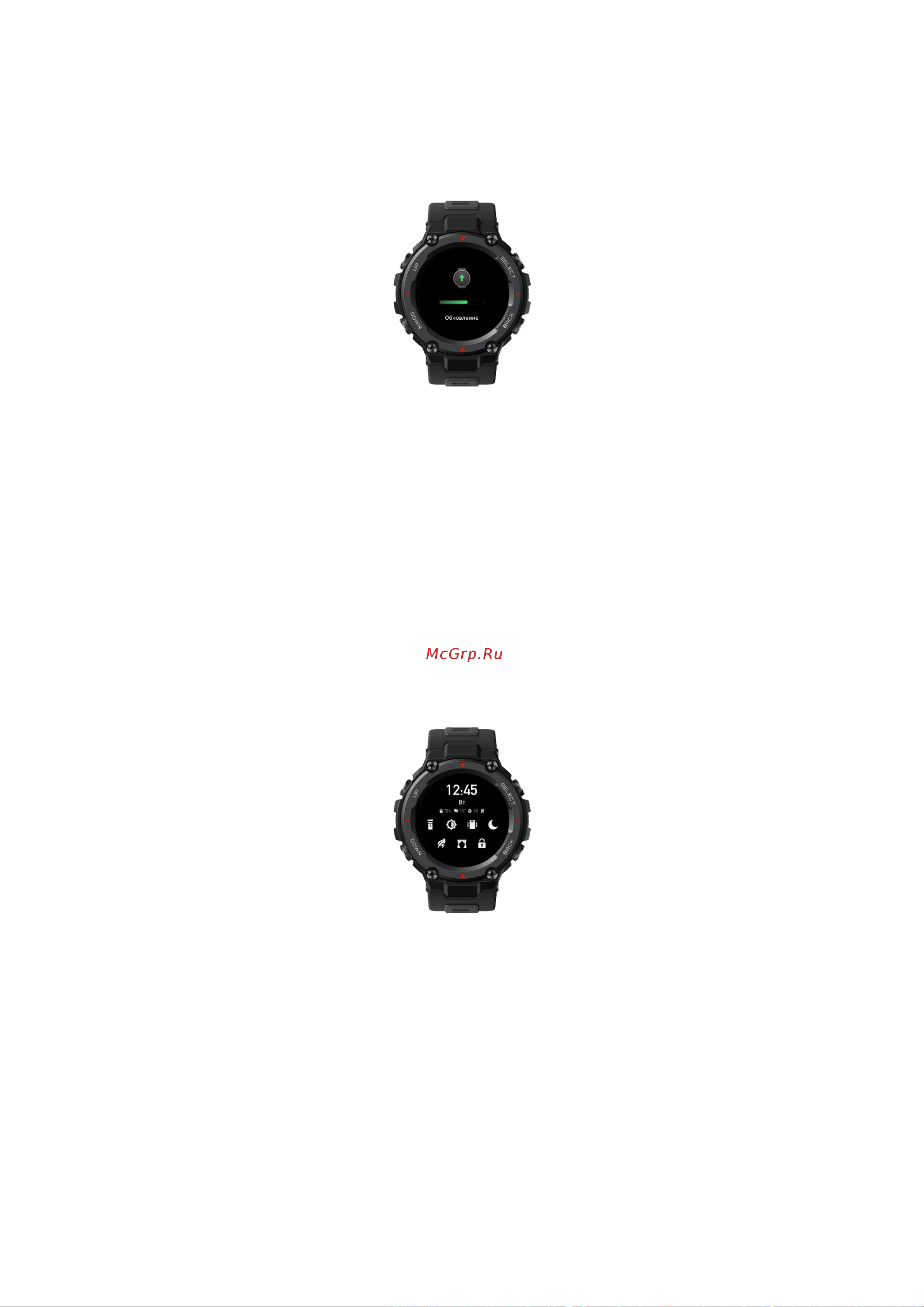 Amazfit T-Rex Pro [12/38] Быстрый доступ