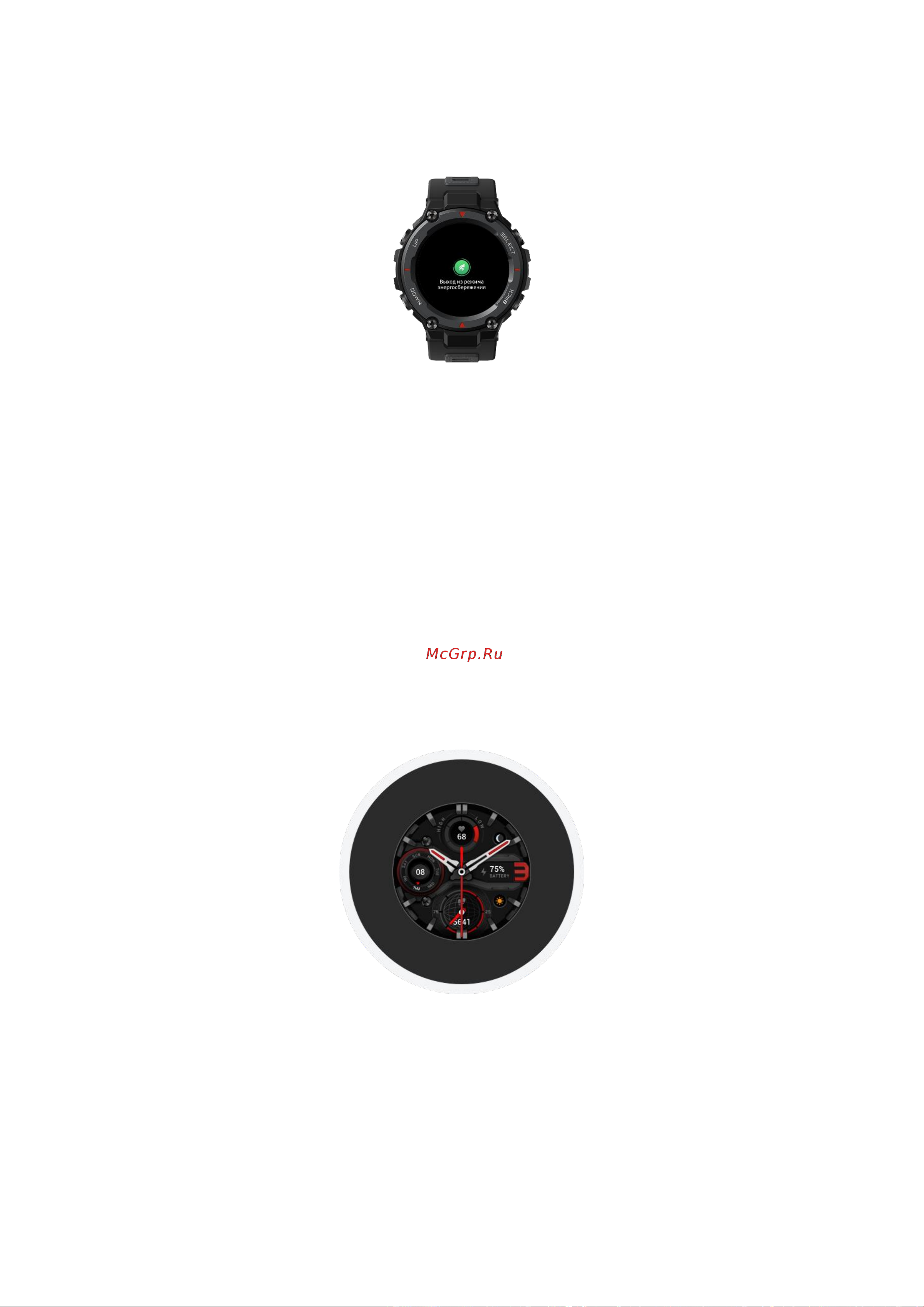 Amazfit T-Rex Pro [15/38] Смена циферблата