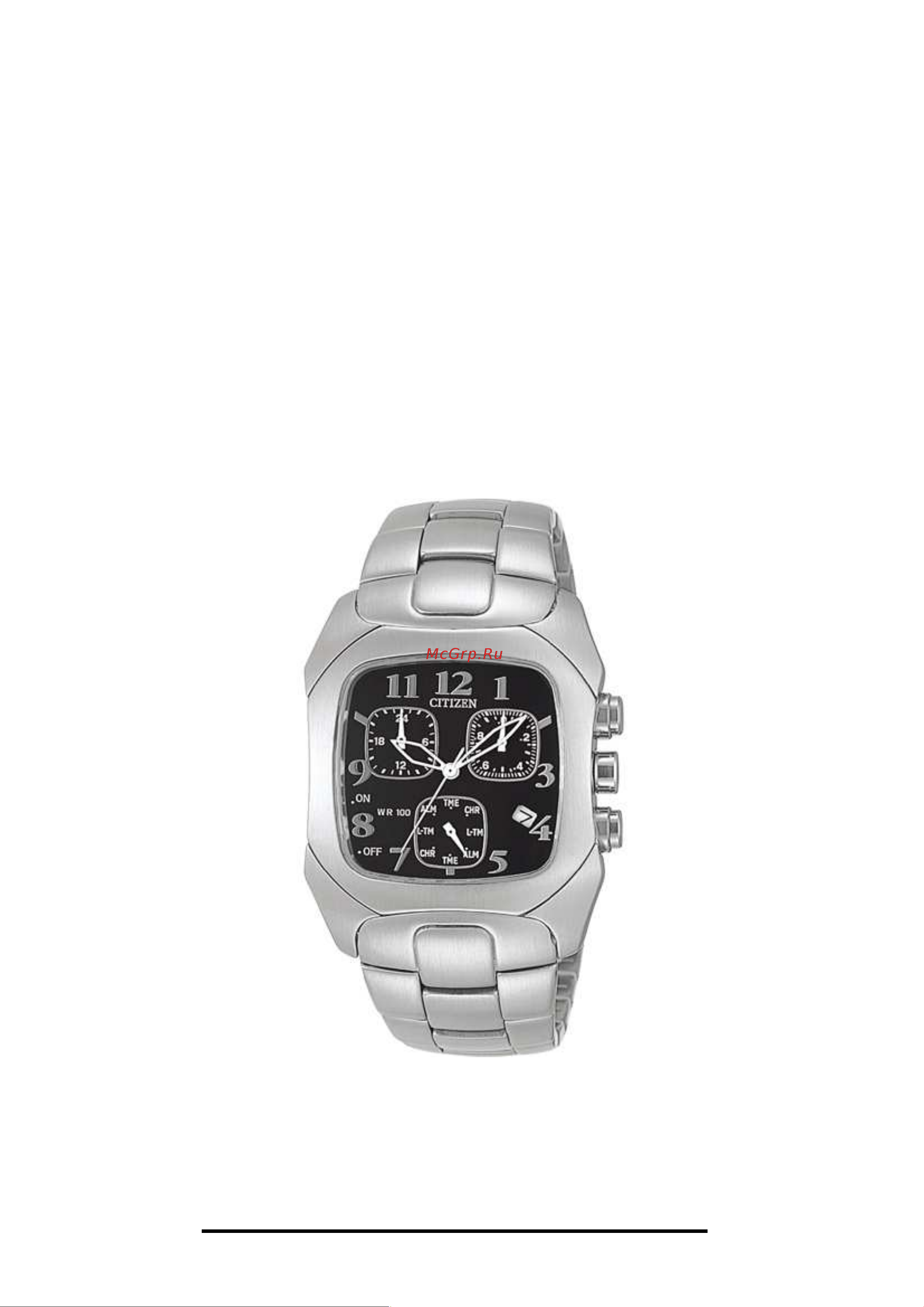 Citizen AN6091-54M Руководство по эксплуатации онлайн