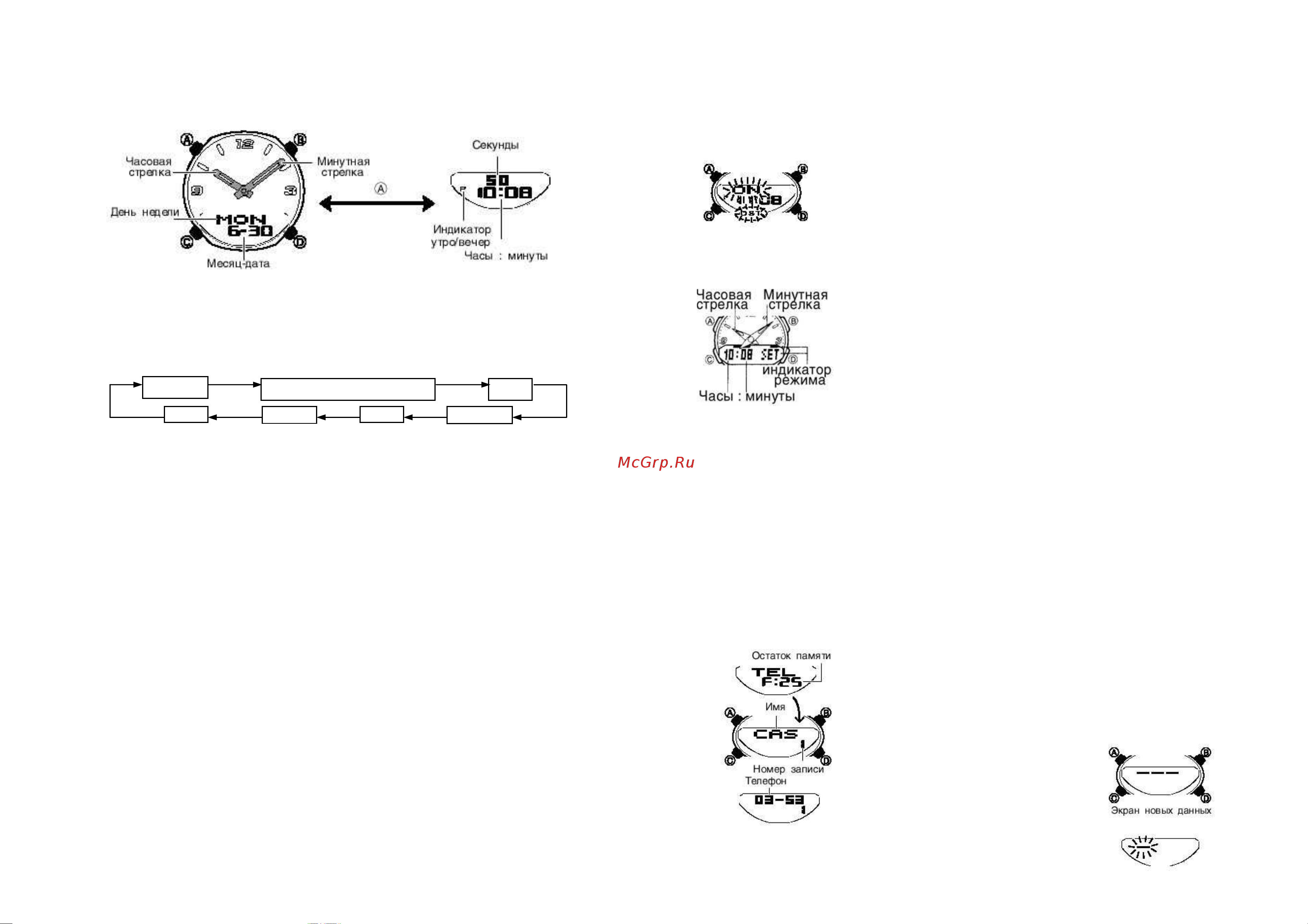 Casio AW-80(Edifice) Руководство по эксплуатации онлайн [2/6] 733468