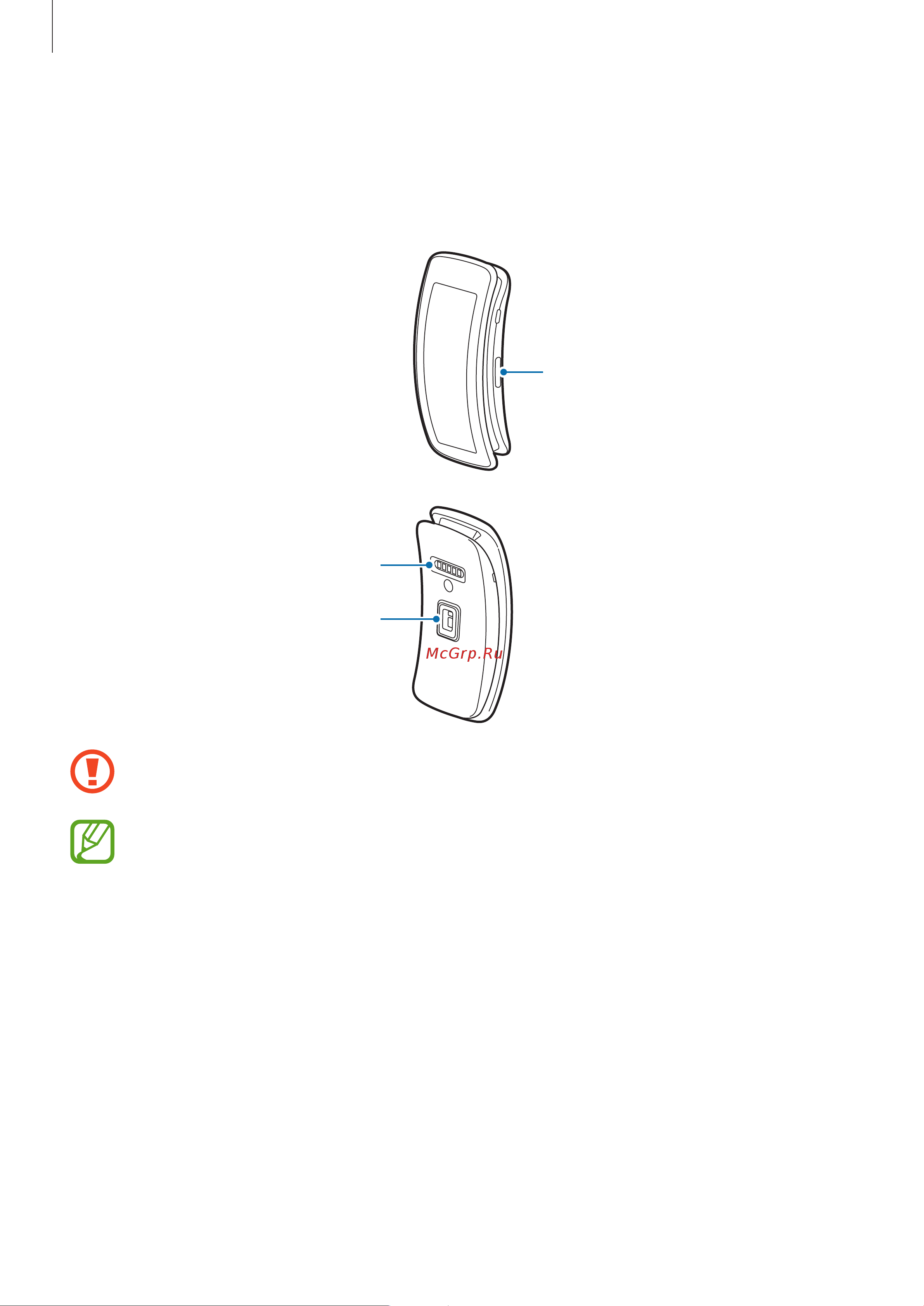 Samsung SM-R350 Gear Fit [7/58] Внешний вид устройства
