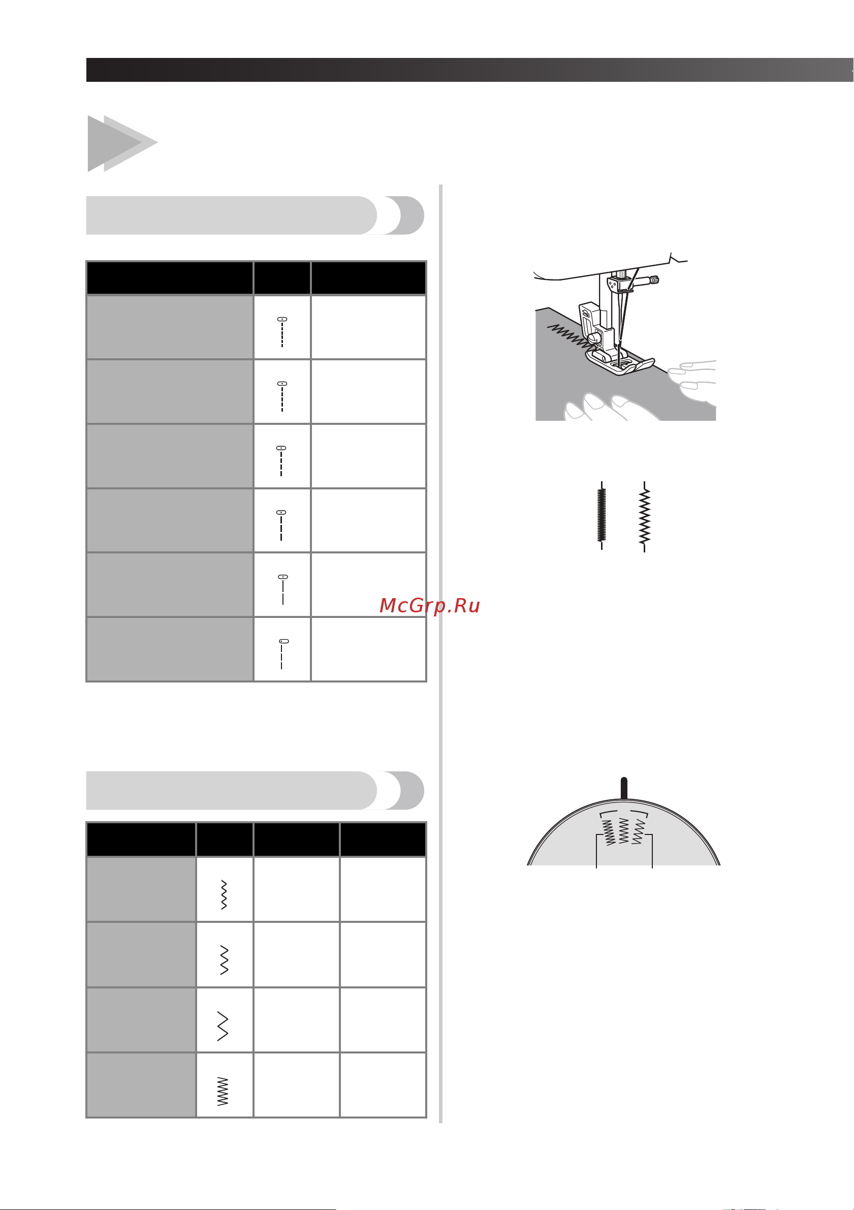 Brother ArtCity 140S [30/48] Строчки зигзаг
