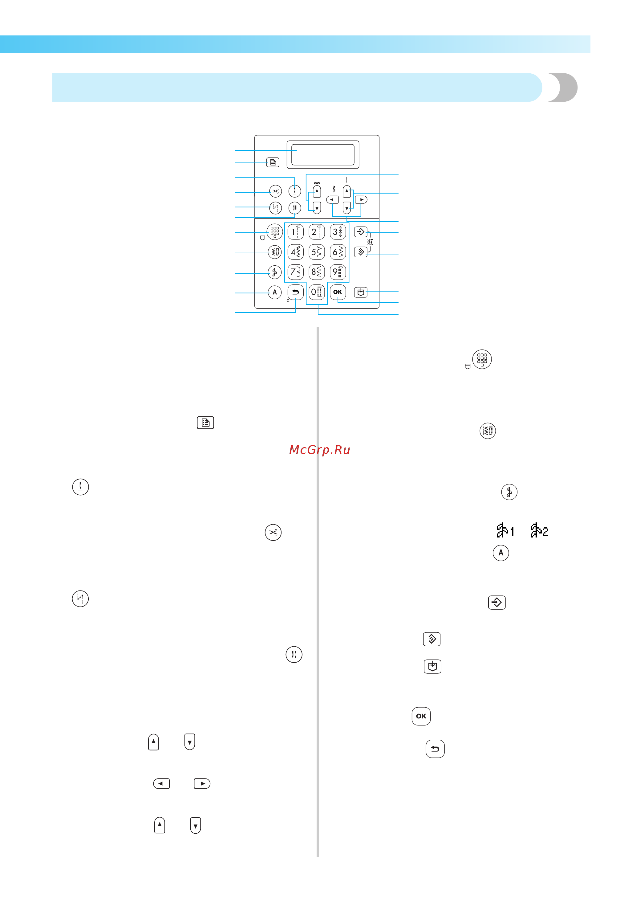 Brother Innov-is 550 (SE) [15/172] Ы к ы ы ы
