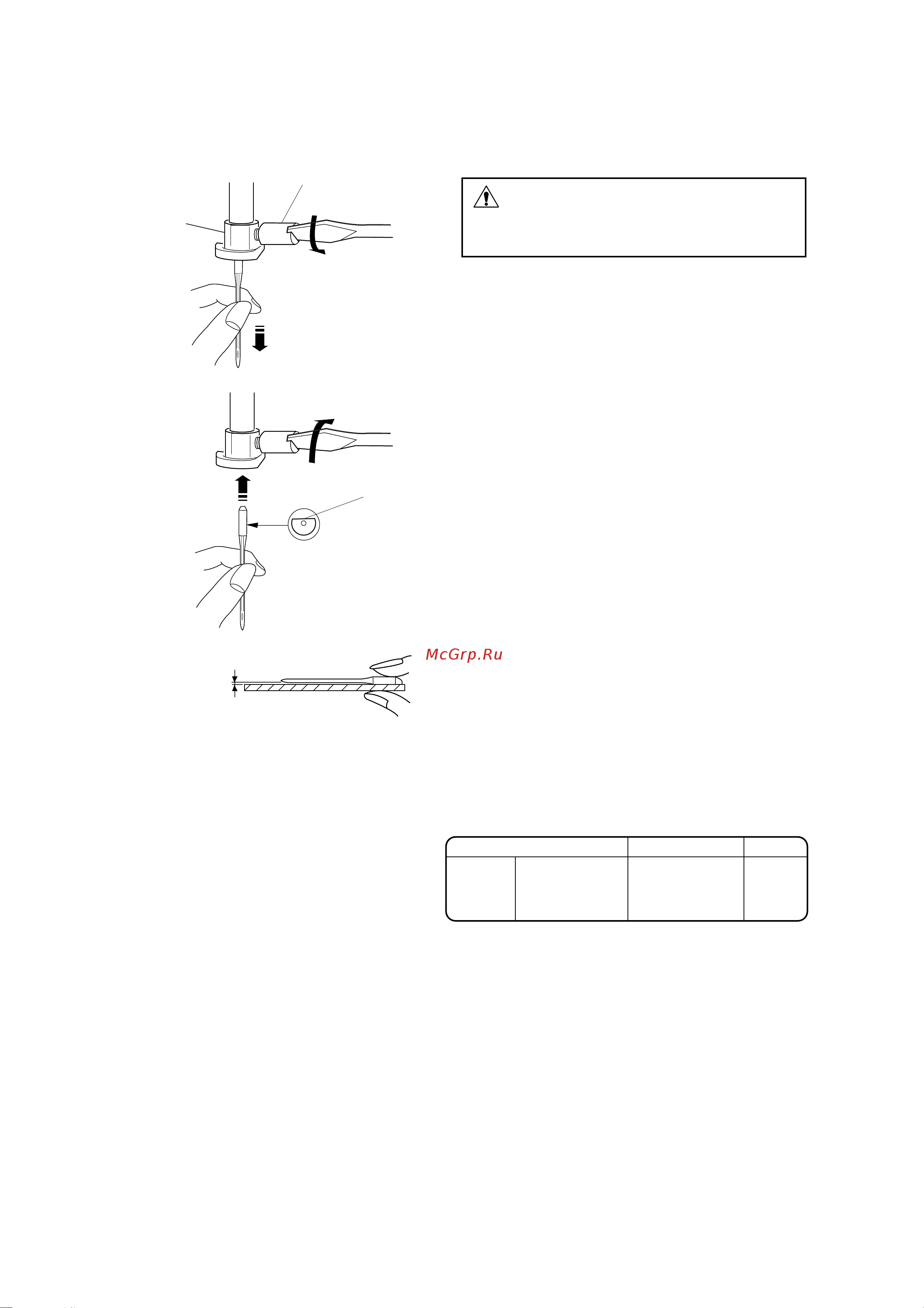 Janome Sew Mini [12/19] Внимание