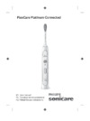 Philips HX9192 Sonicare FlexCare Platinum Connected Руководство по эксплуатации
