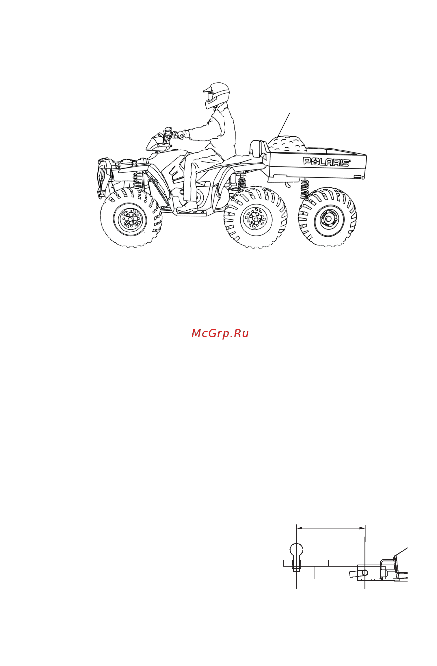 Polaris SPORTSMAN 800 BIG BOSS 6X6 (2012) [63/129] Эксплуатация