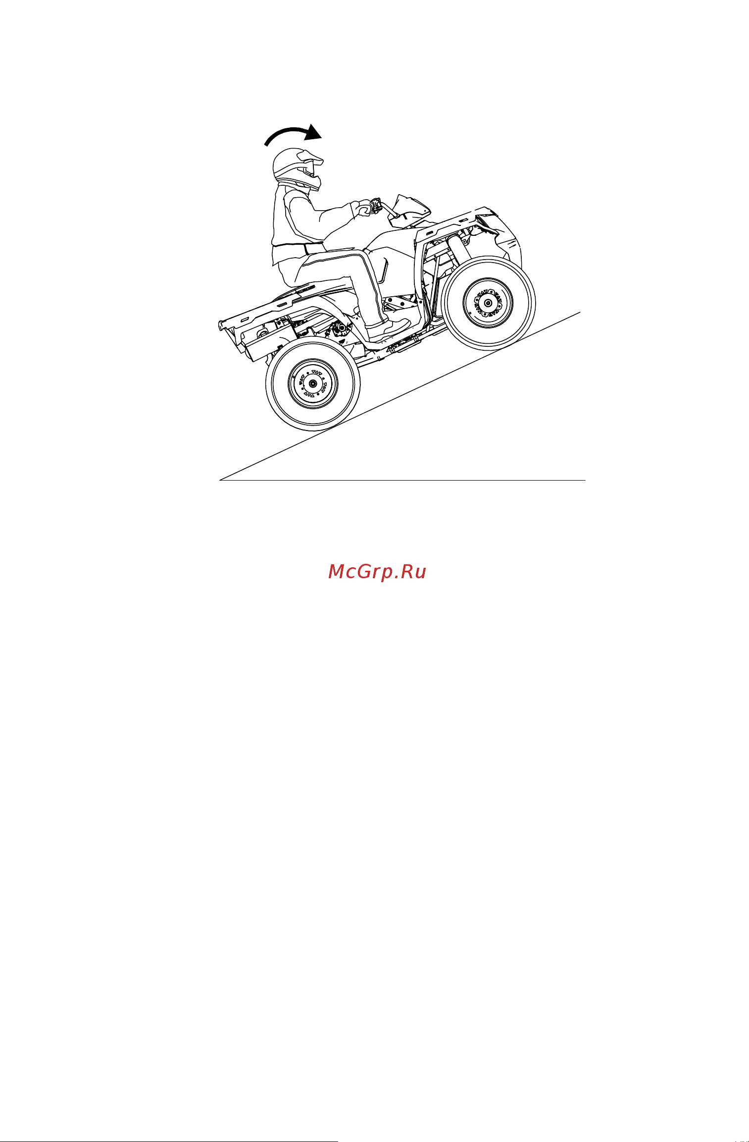 Polaris Industries Inc SPORTSMAN 800 EFI FOREST  2013 [53/129] Движение вверх по склону