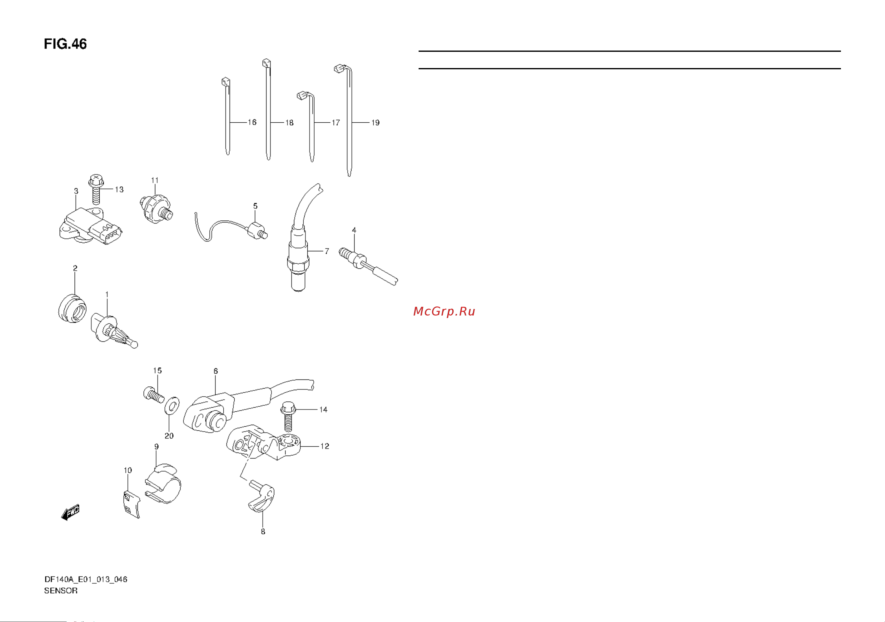 Suzuki DF140ATL [73/138] Fig 6 sensor