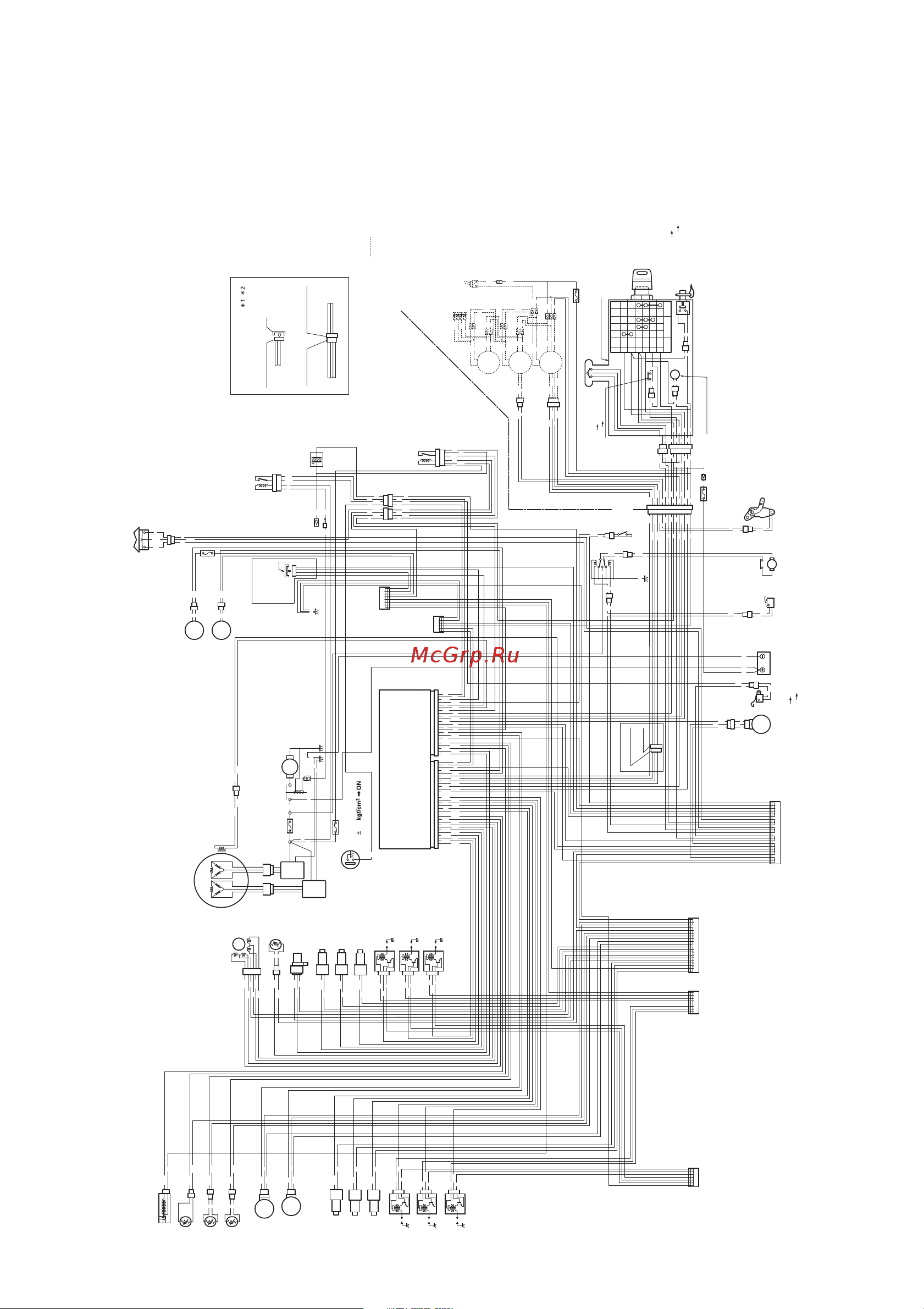 Suzuki DF250TX [57/61] Exh mani temp sensor 1