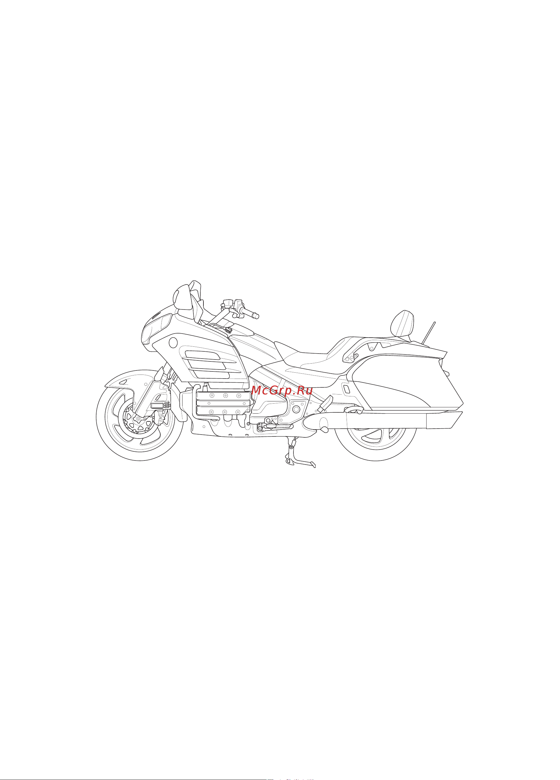 Honda GL1800B  2012 Руководство по эксплуатации онлайн [3/252] 735368