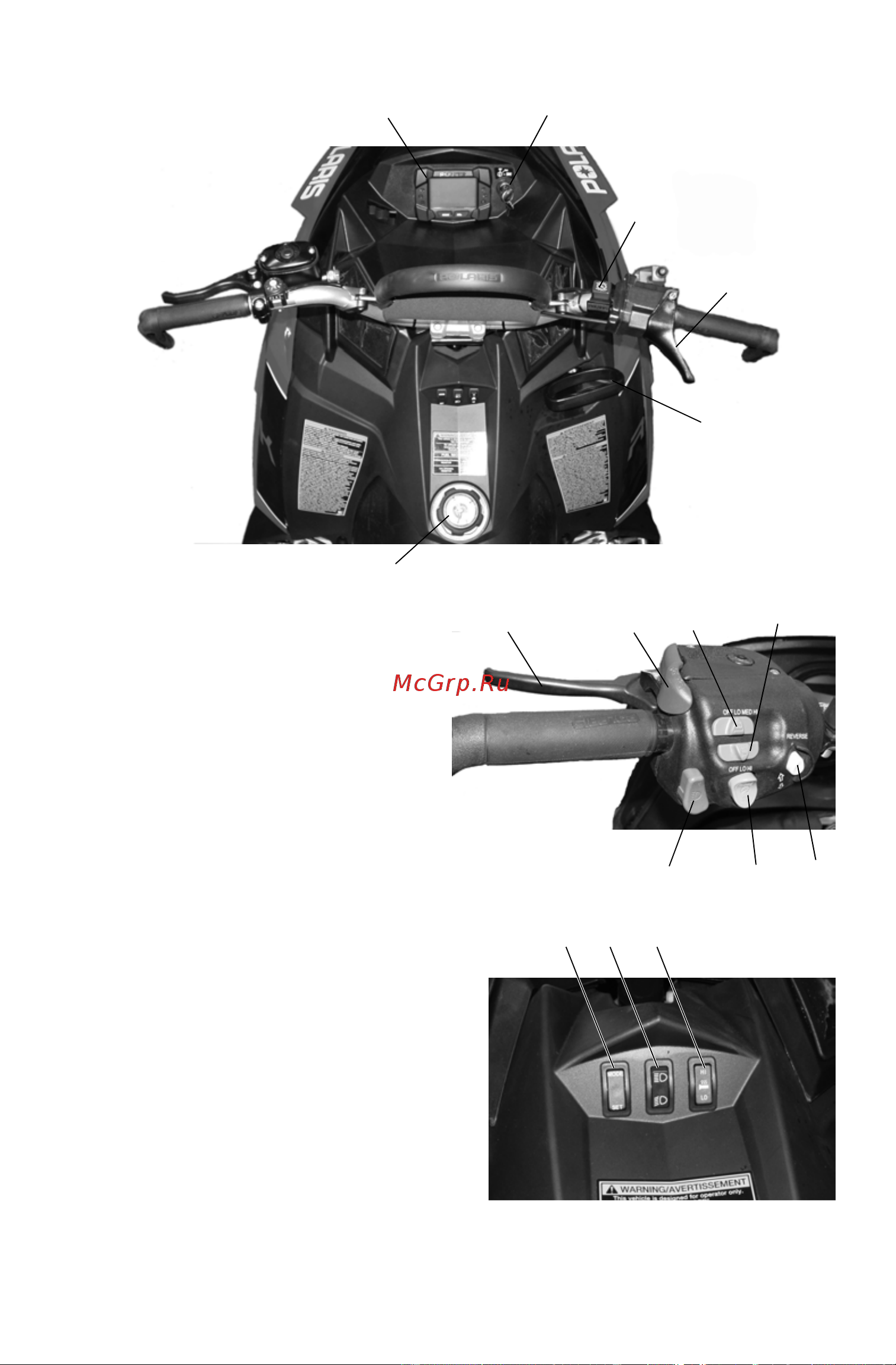 Polaris Industries Inc 800 RMK 155 LTD  2015 [27/134] Органы управления узлы и механизмы