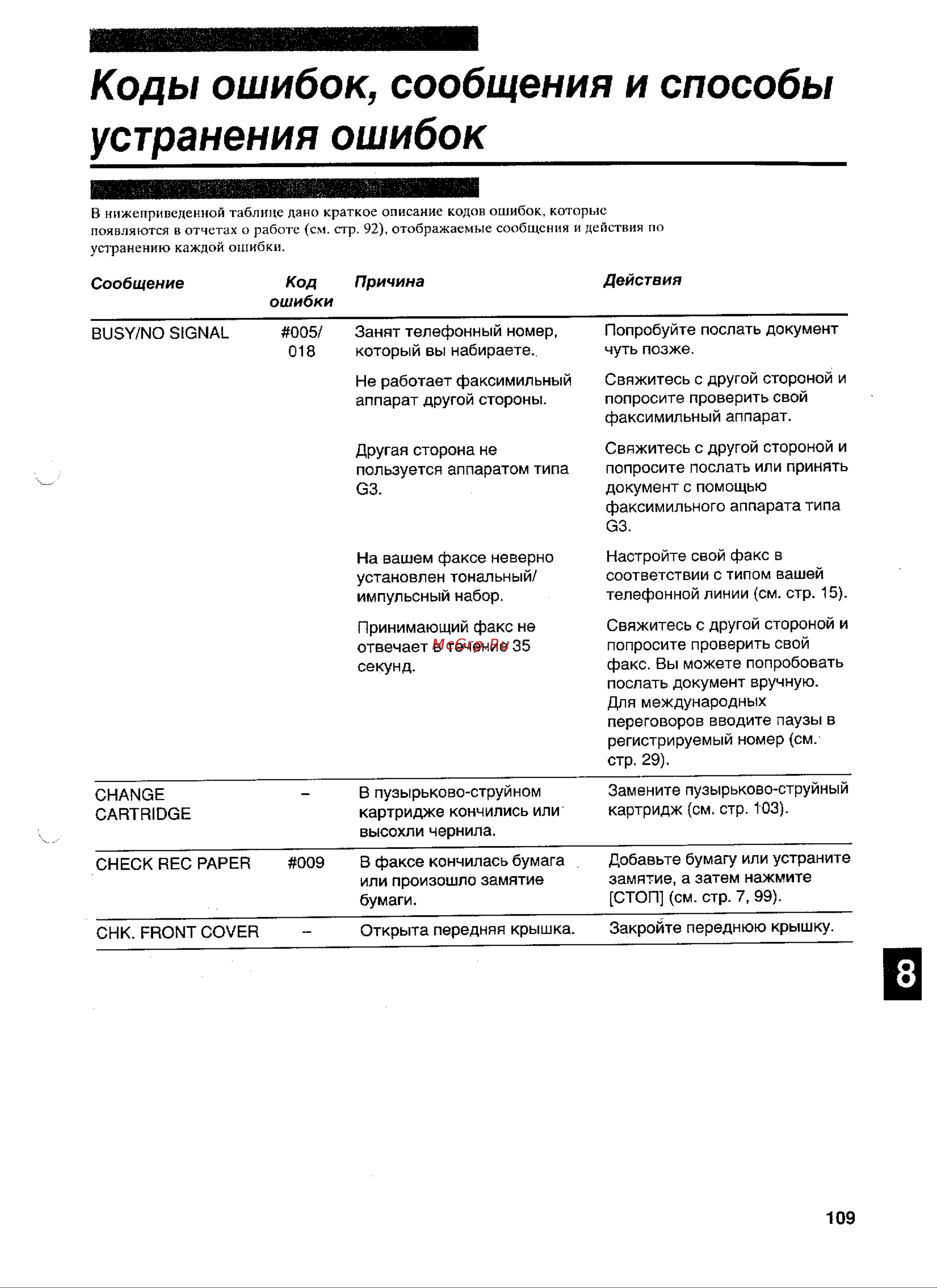 Canon MultiPASS™ 10 ч.12 Руководство по эксплуатации онлайн [4/10] 735687