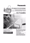 Panasonic KX-FC228 RU-T Факсы инструкция по эксплуатации, характеристики, форум владельцев, отзывы, вопросы и ответы, мануал, описание