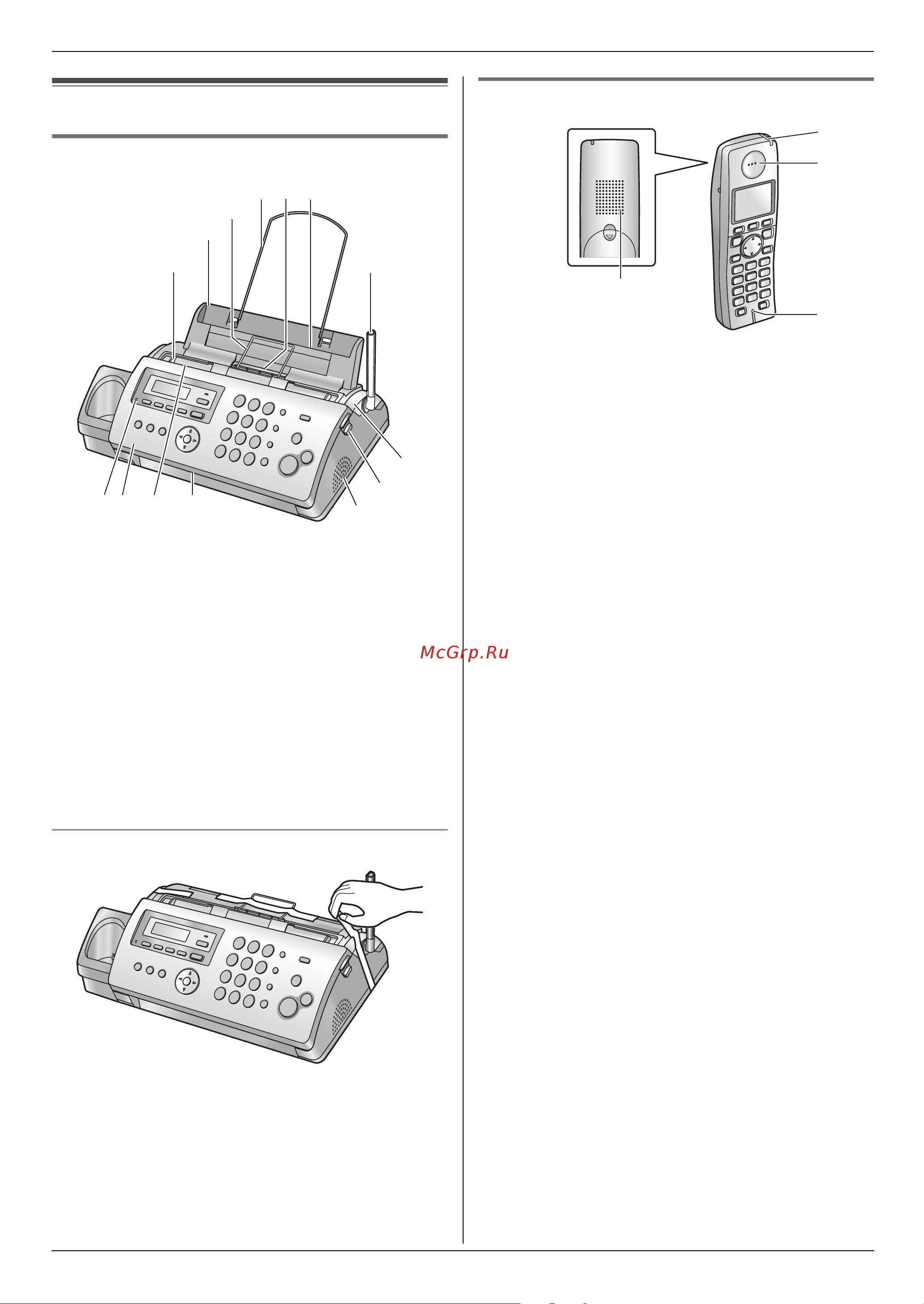 Panasonic KX-FC228 RU-T Руководство по эксплуатации онлайн [10/76] 735714
