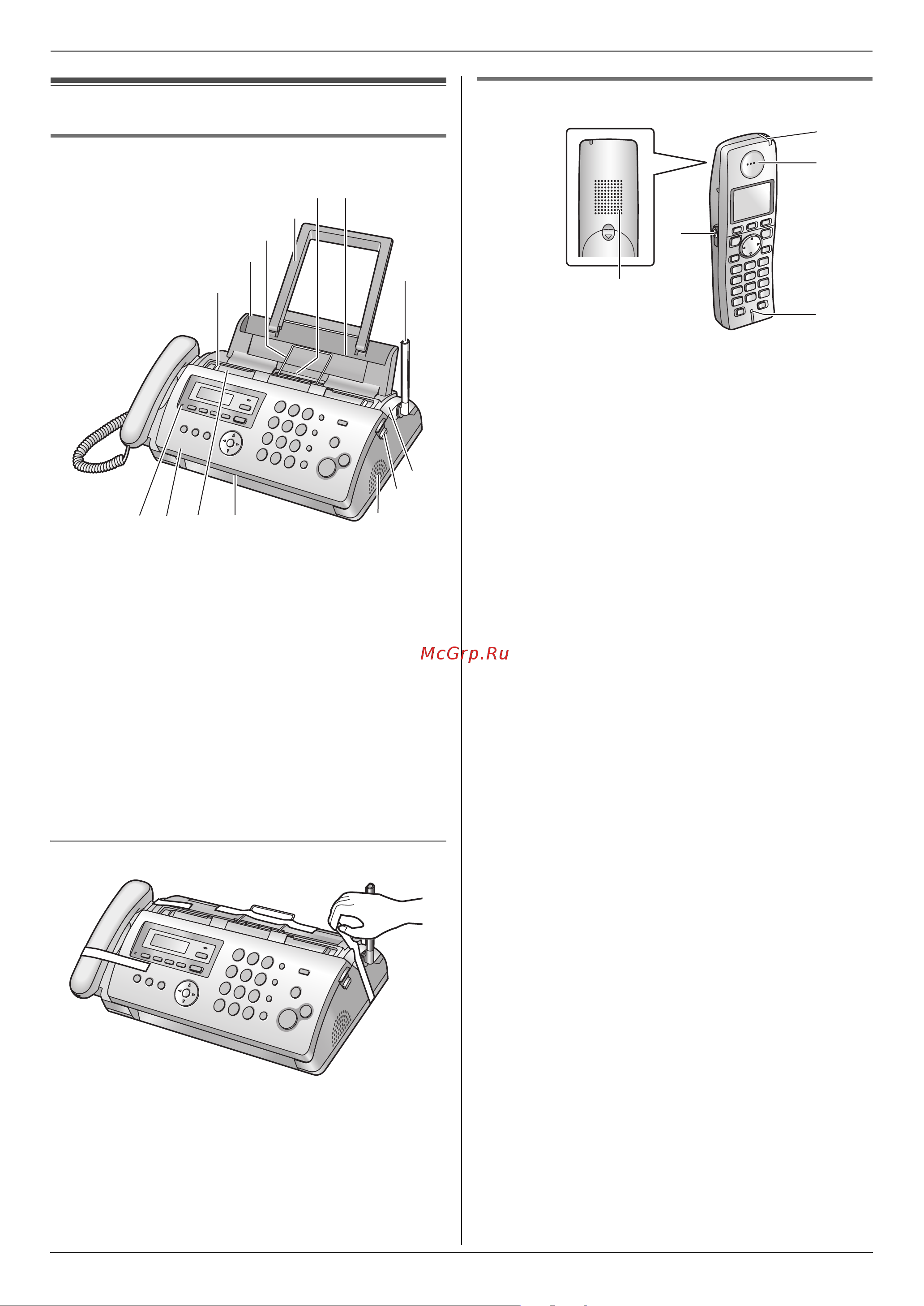 Panasonic KX-FC258 RU-T Руководство по эксплуатации онлайн [11/92] 735715