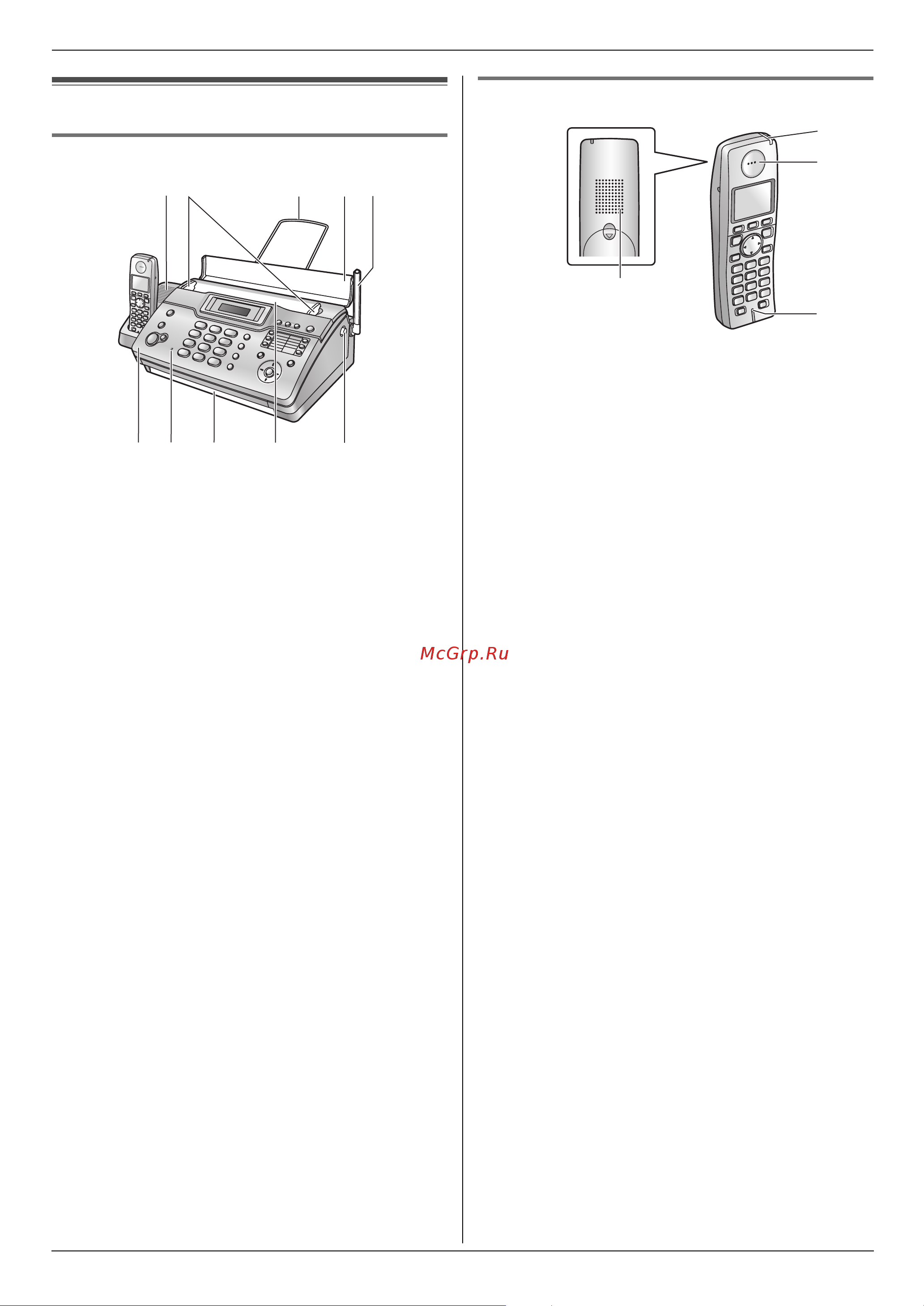 Panasonic KX-FC966 RU-T Руководство по эксплуатации онлайн [15/84] 735717