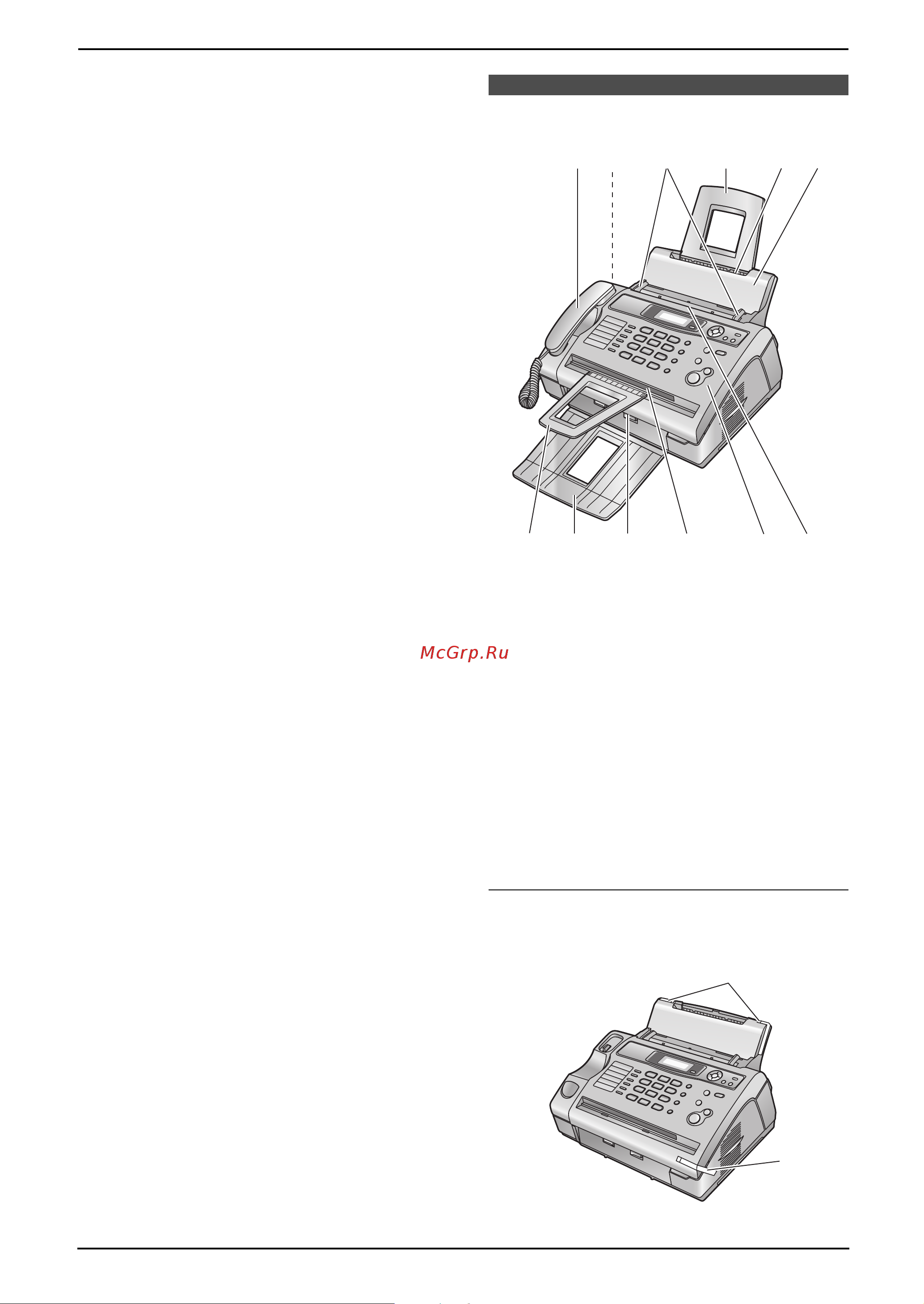 Panasonic KX-FL403 RU Руководство по эксплуатации онлайн [12/82] 735718
