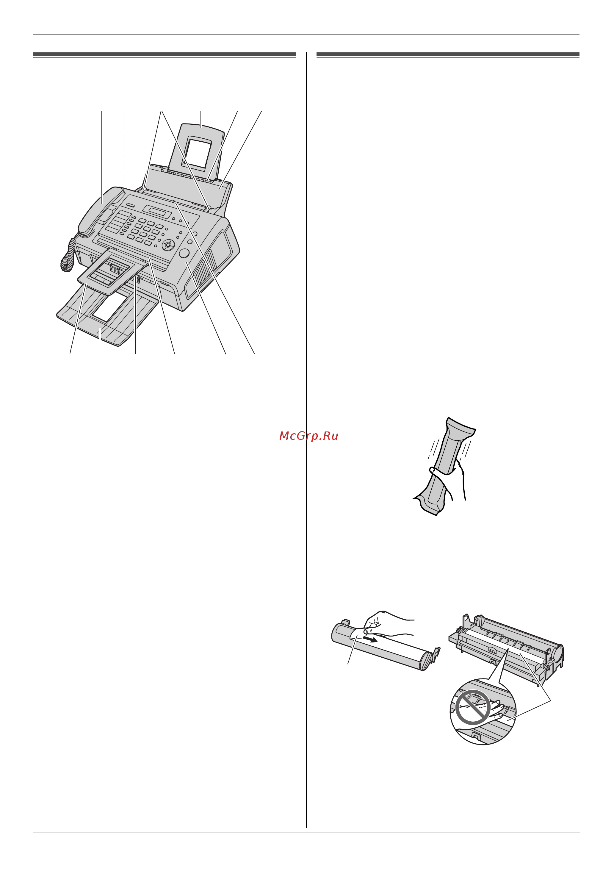 Panasonic KX-FL423RU(UA) Руководство по эксплуатации онлайн [11/76] 735720