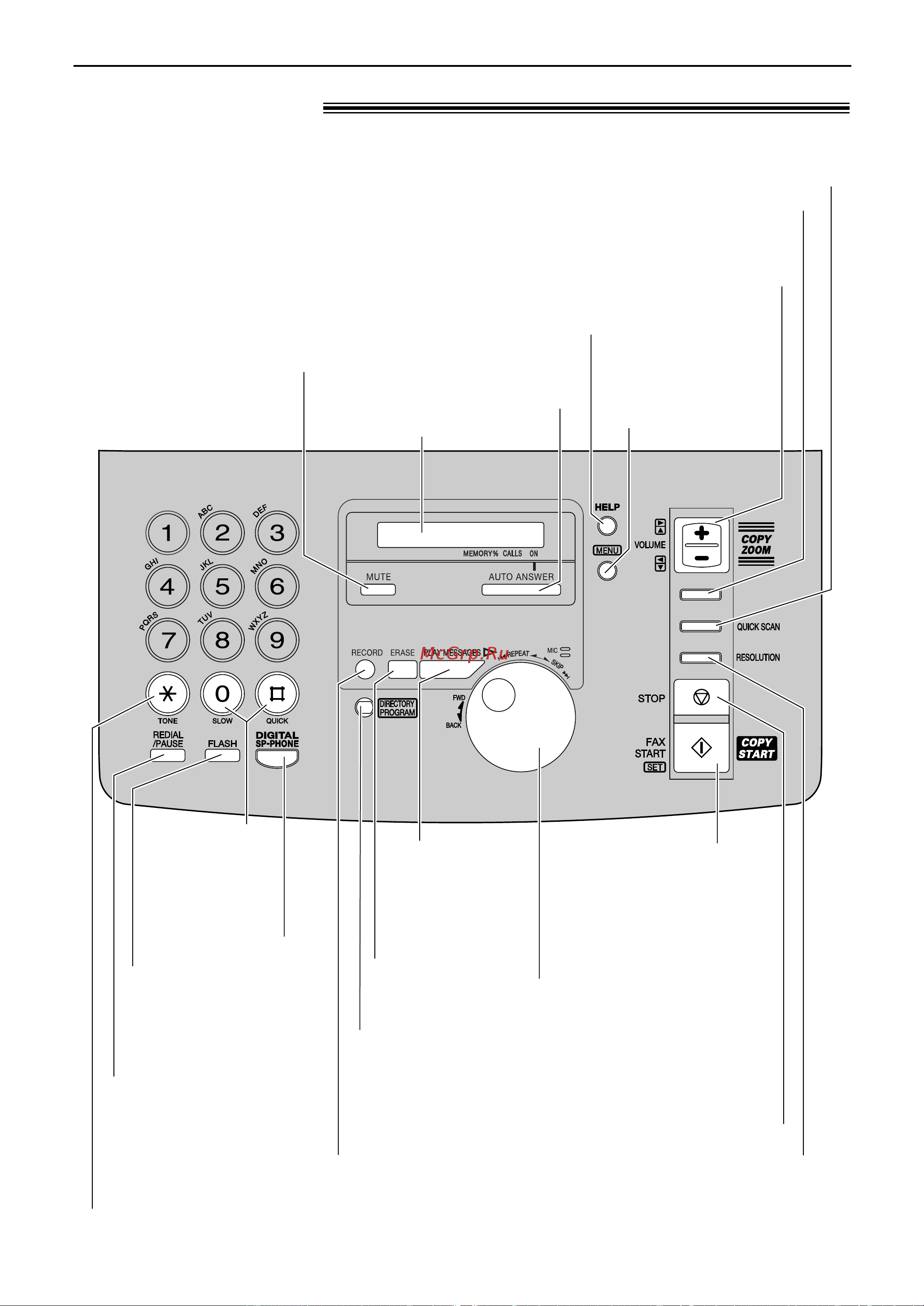 Panasonic KX-FM90RU-W [10/82] Op aì yôpa îeìëﬂ
