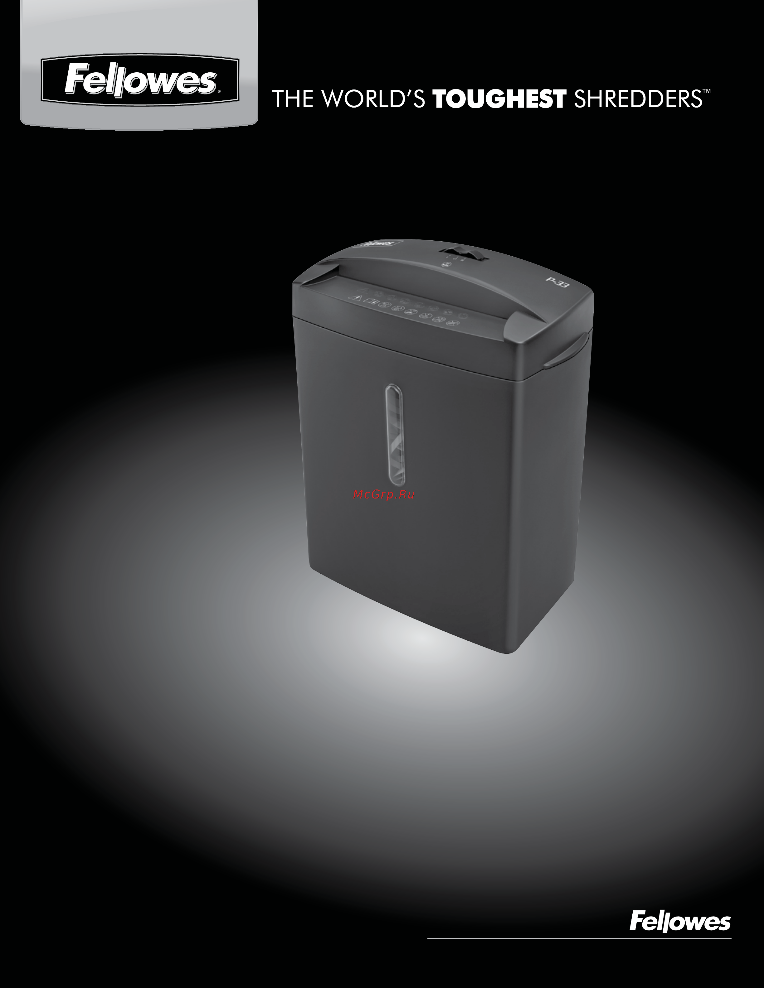 Fellowes P 33  fs 32311 Руководство по эксплуатации онлайн