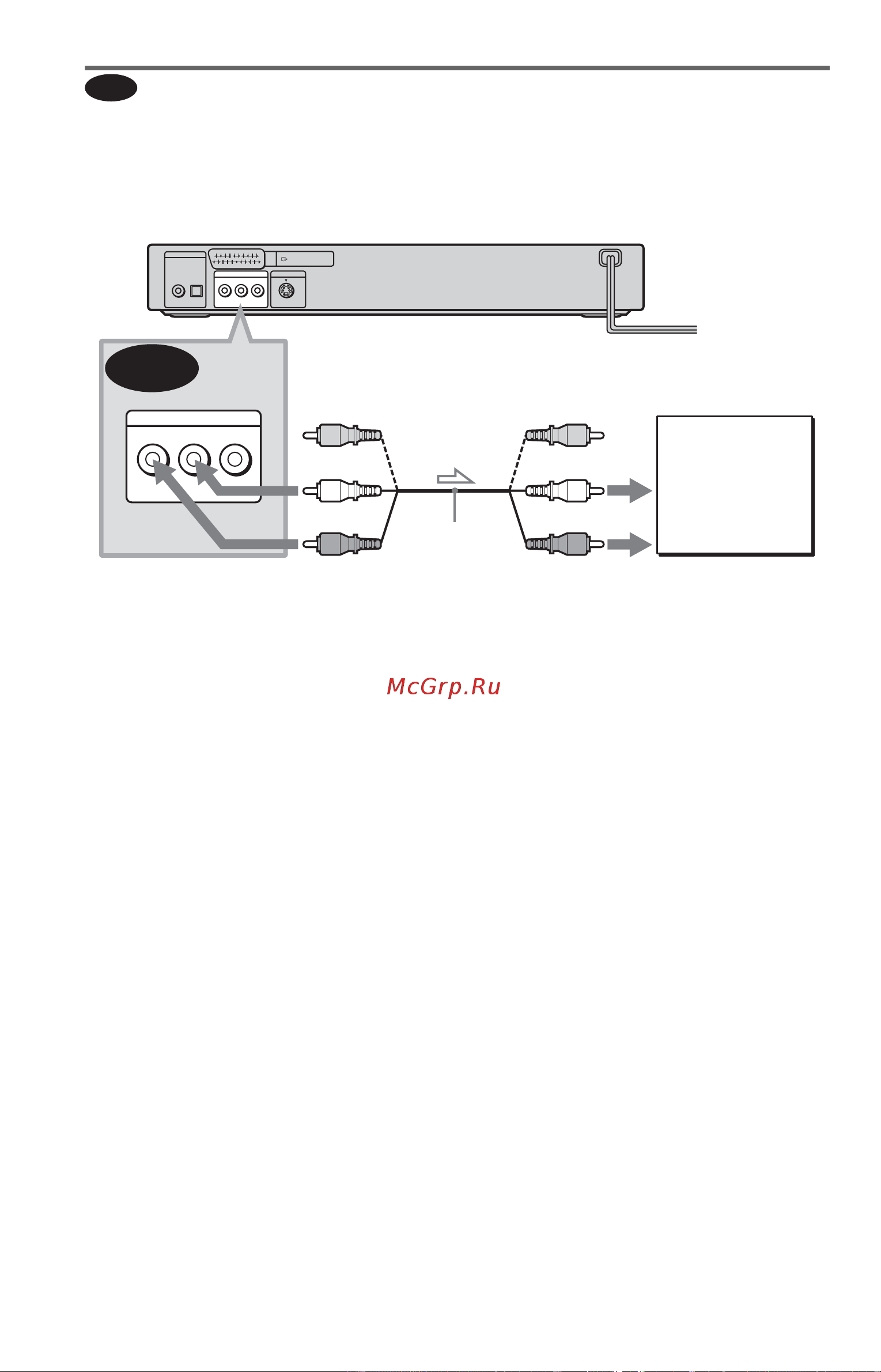 Sony DVP-NS410 [24/84] Подключение к телевизору