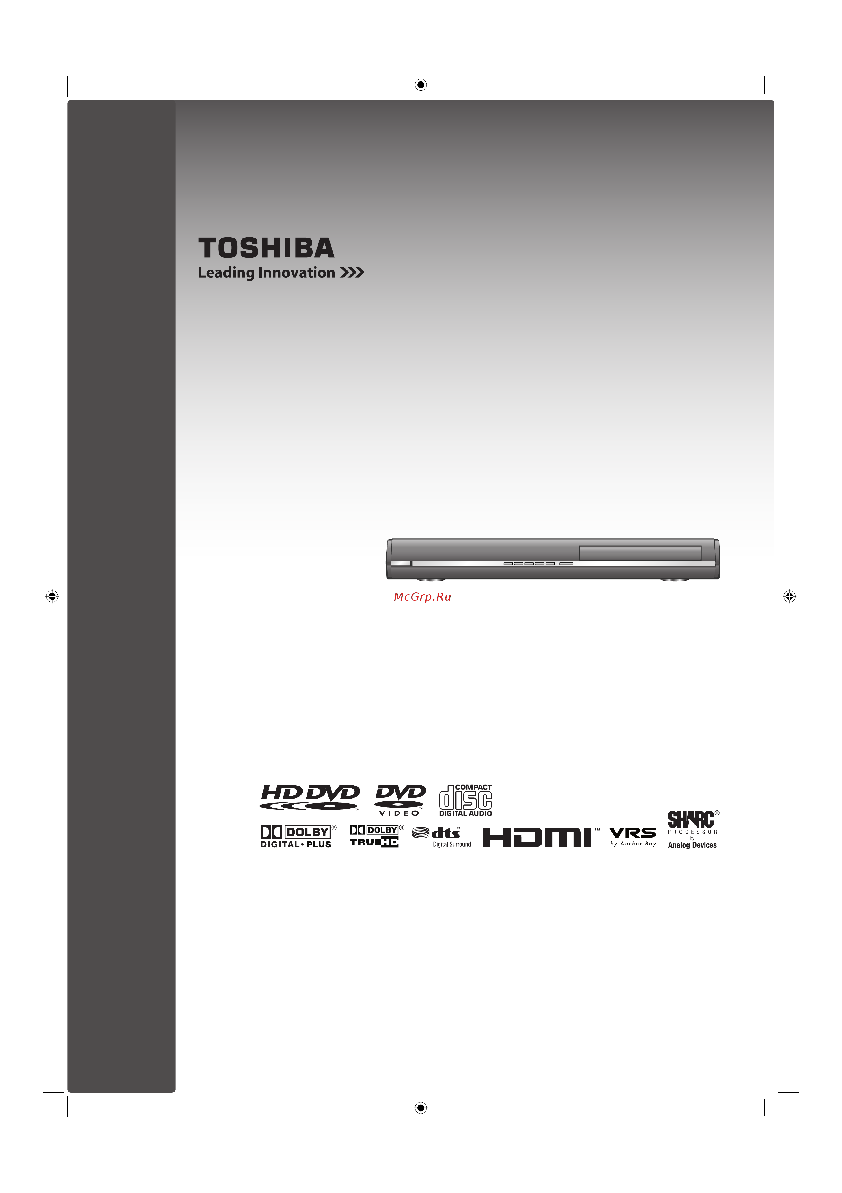 Toshiba HD-EP30KR Руководство по эксплуатации онлайн