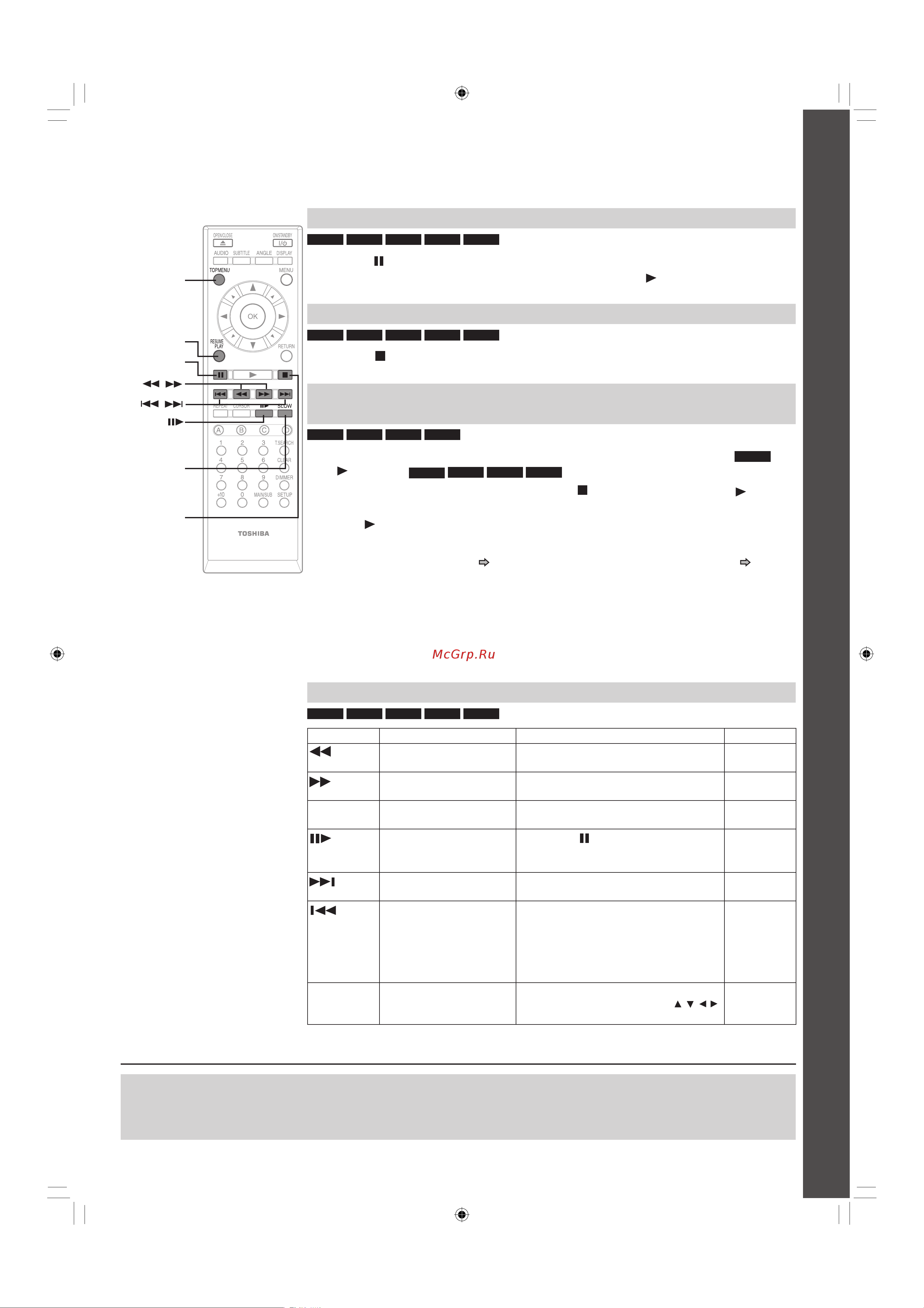 Toshiba HD-EP30KR Руководство по эксплуатации онлайн [25/40] 735839