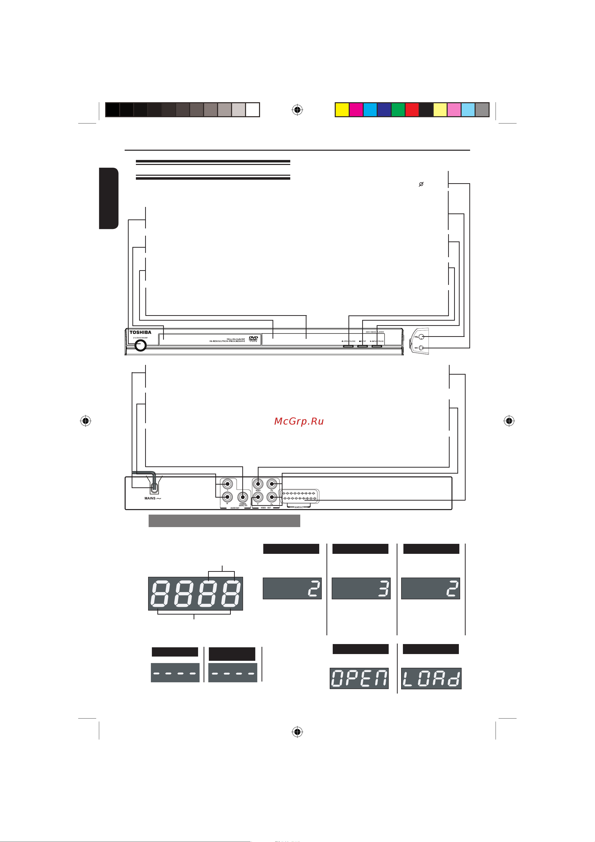Toshiba SD-K590SR_SD-K590KR [10/27] Open close