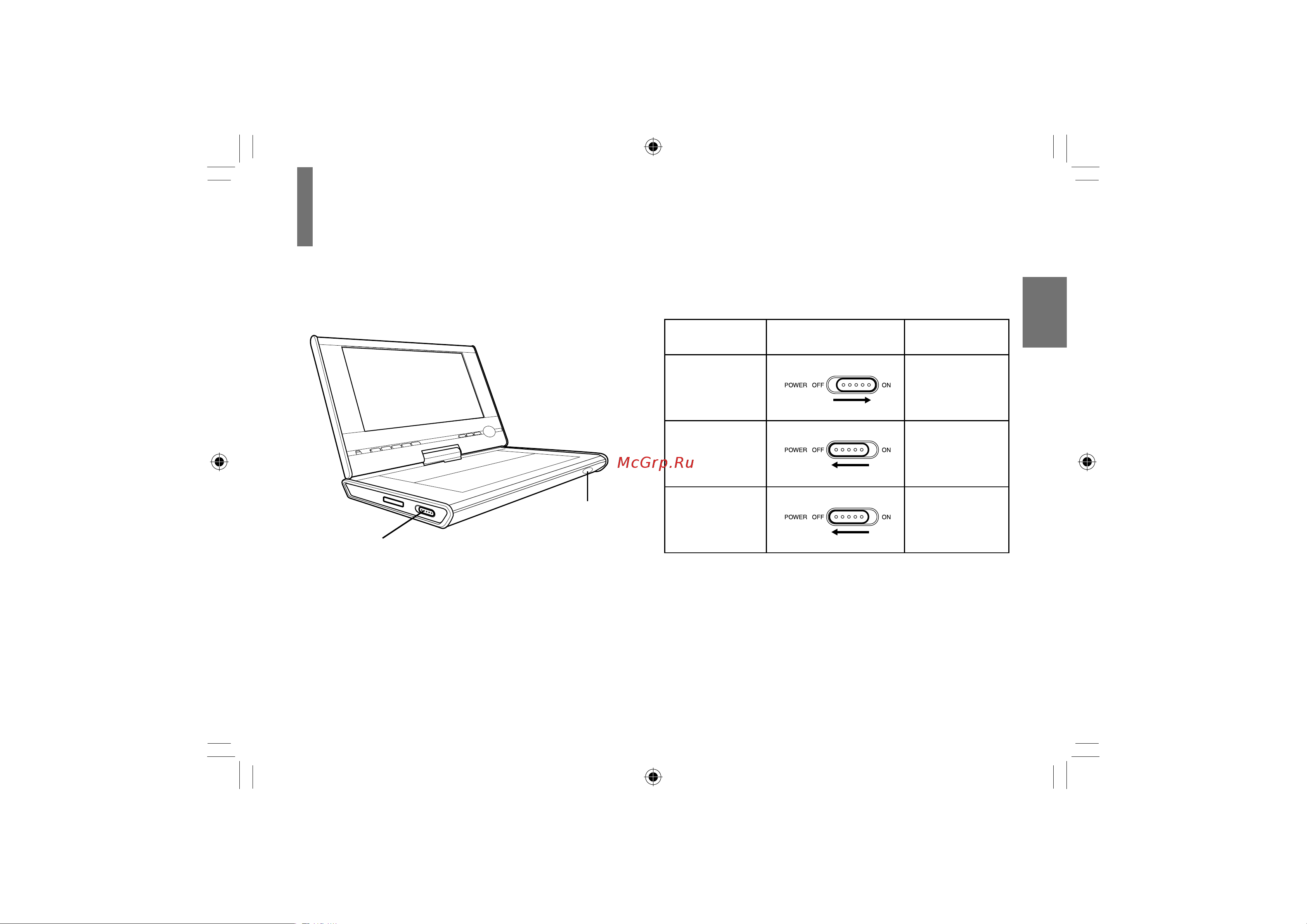 Toshiba SD-P101SKR [31/80] Включение отключение питания