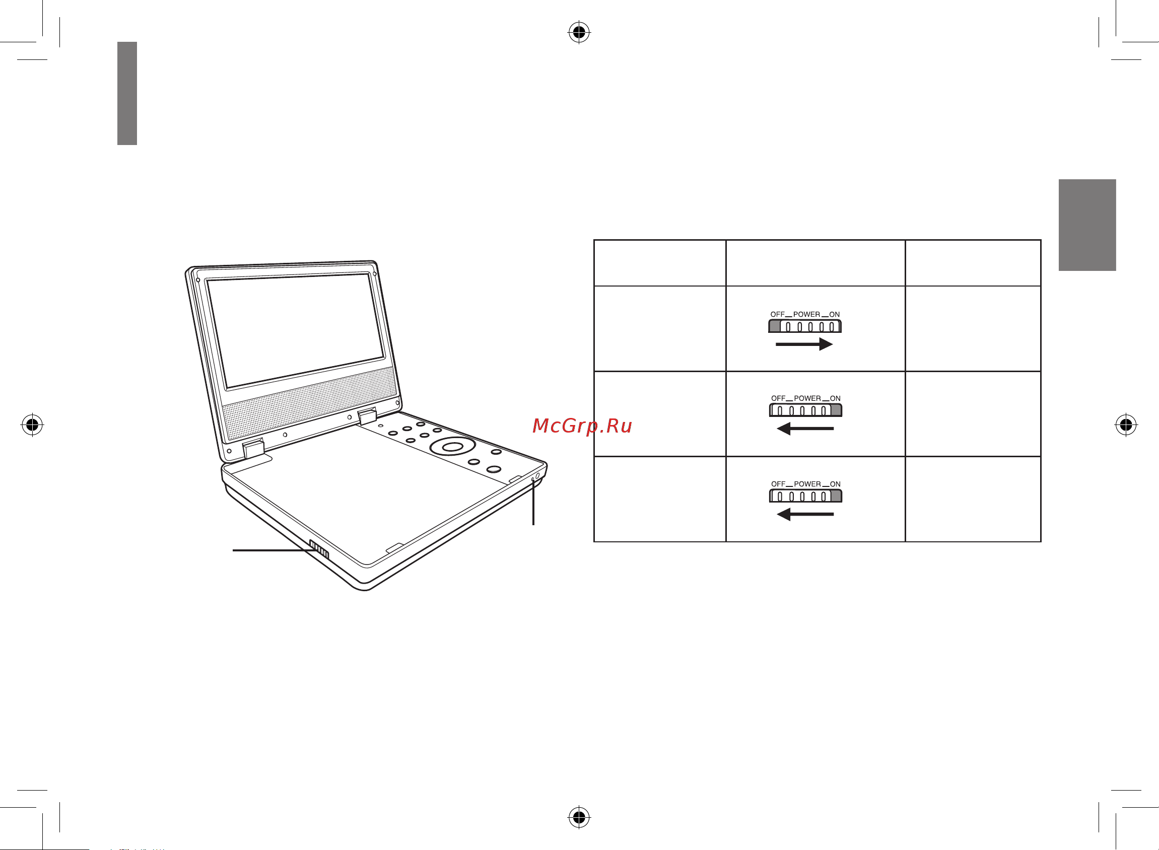 Toshiba SD-P1707SR [29/76] Включение отключение питания